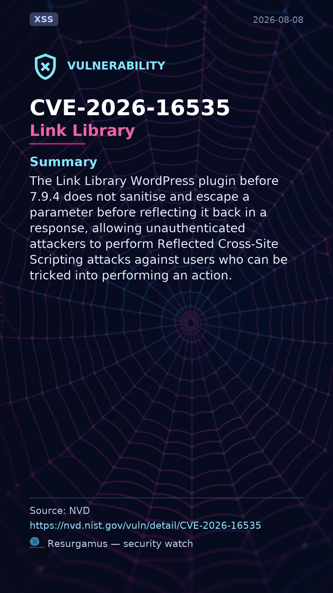 CVE-2026-16535 Link Library Vulnerability
