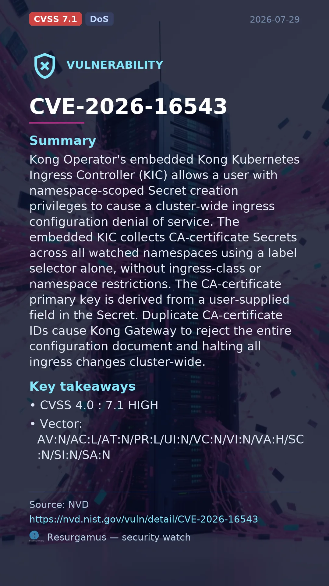 CVE-2026-16543  Vulnerability