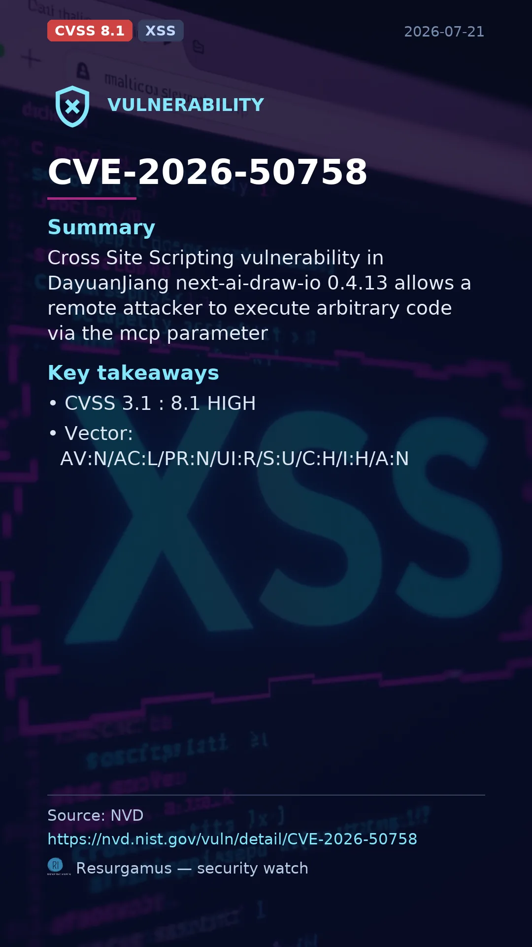 CVE-2026-50758  Vulnerability