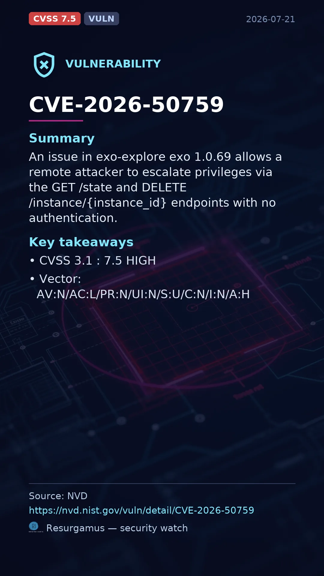 CVE-2026-50759  Vulnerability