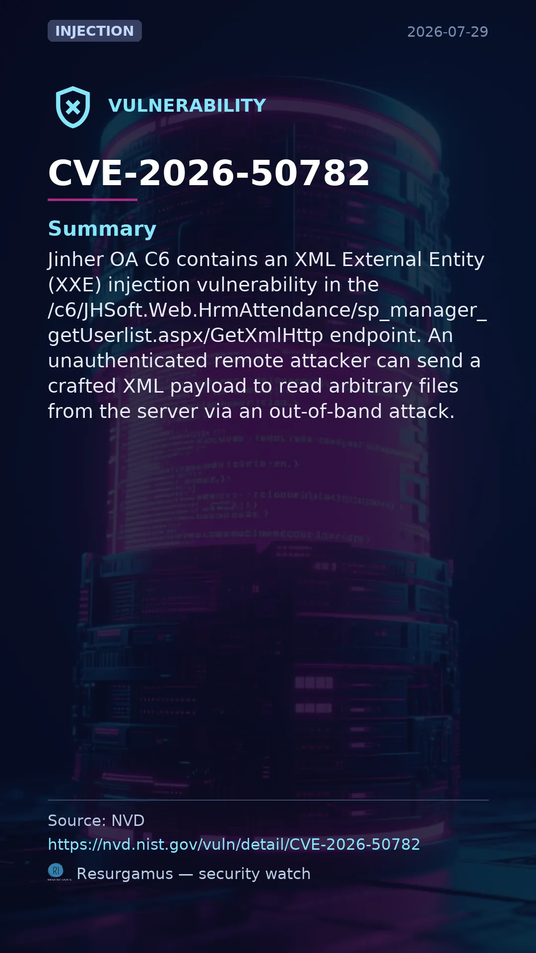 CVE-2026-50782  Vulnerability