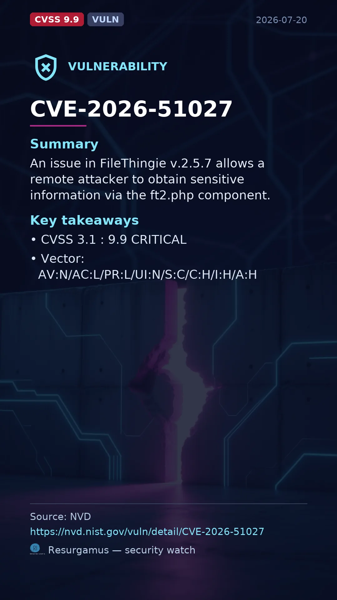 CVE-2026-51027  Vulnerability