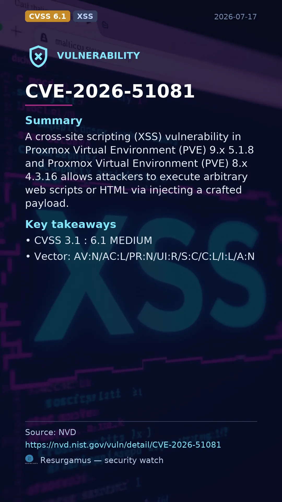 CVE-2026-51081  Vulnerability