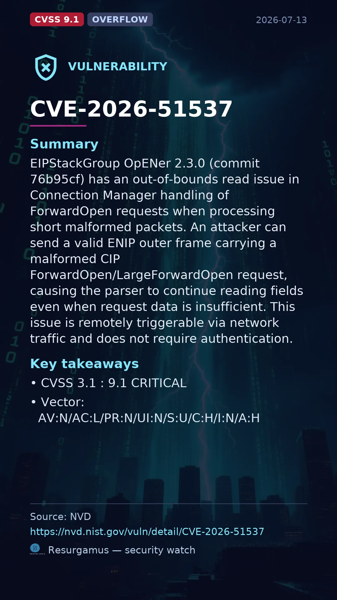 CVE-2026-51537  Vulnerability