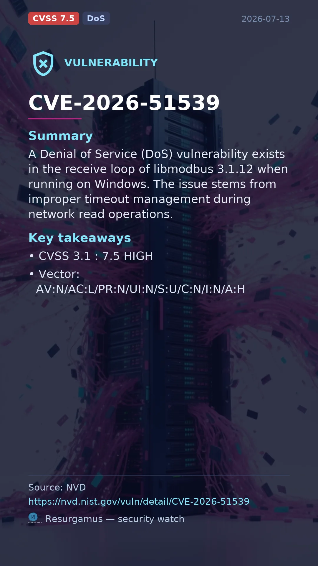 CVE-2026-51539  Vulnerability