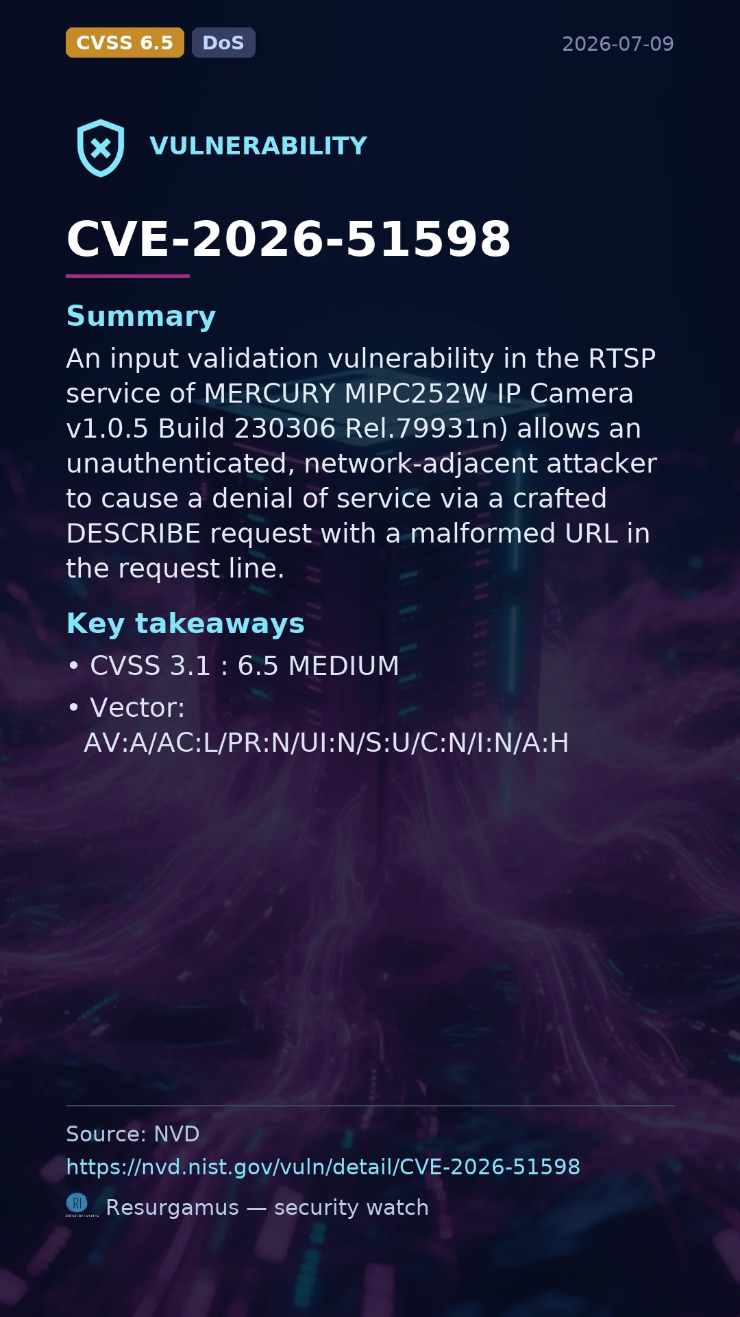 CVE-2026-51598  Vulnerability