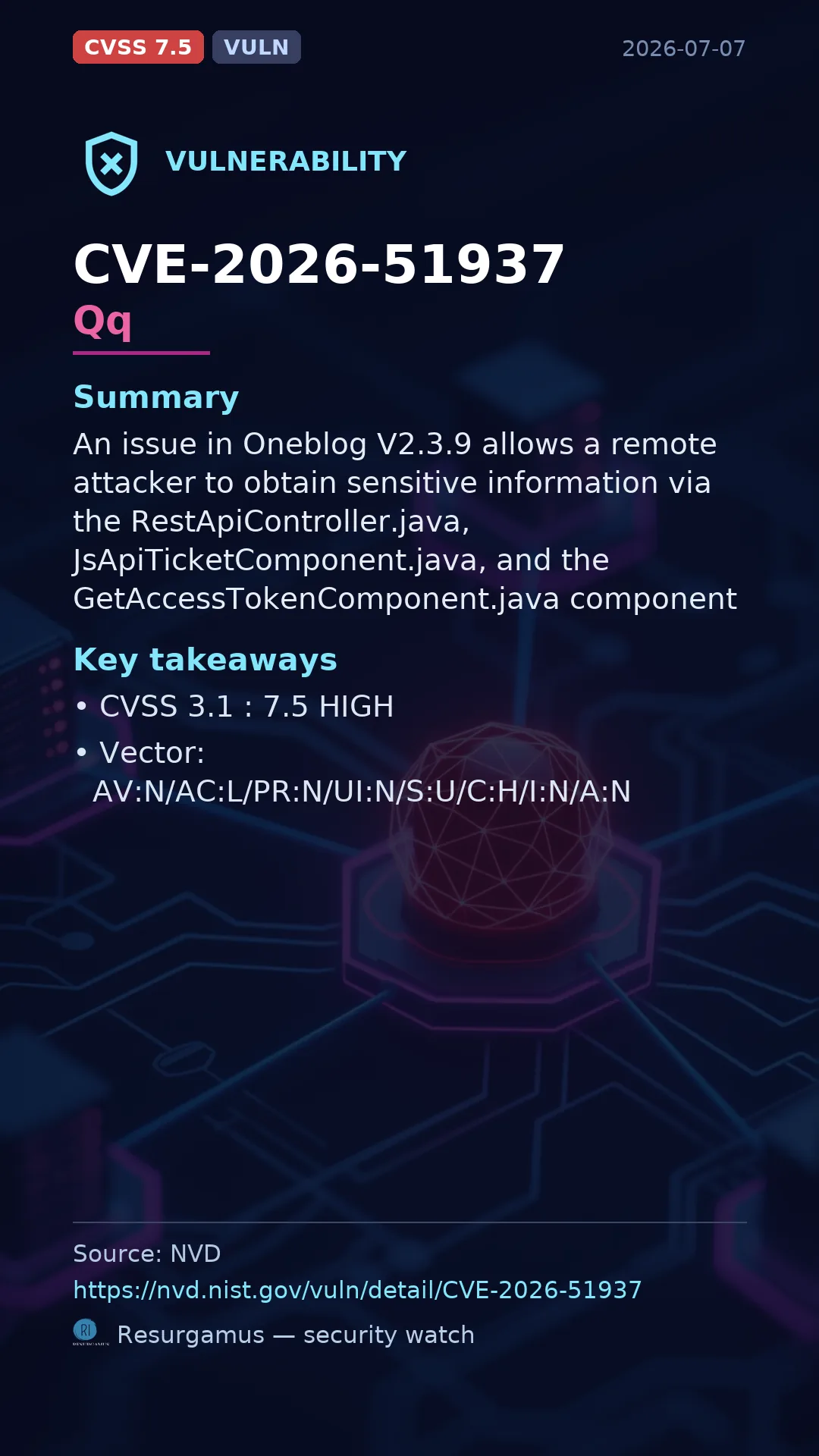 CVE-2026-51937 Qq Vulnerability