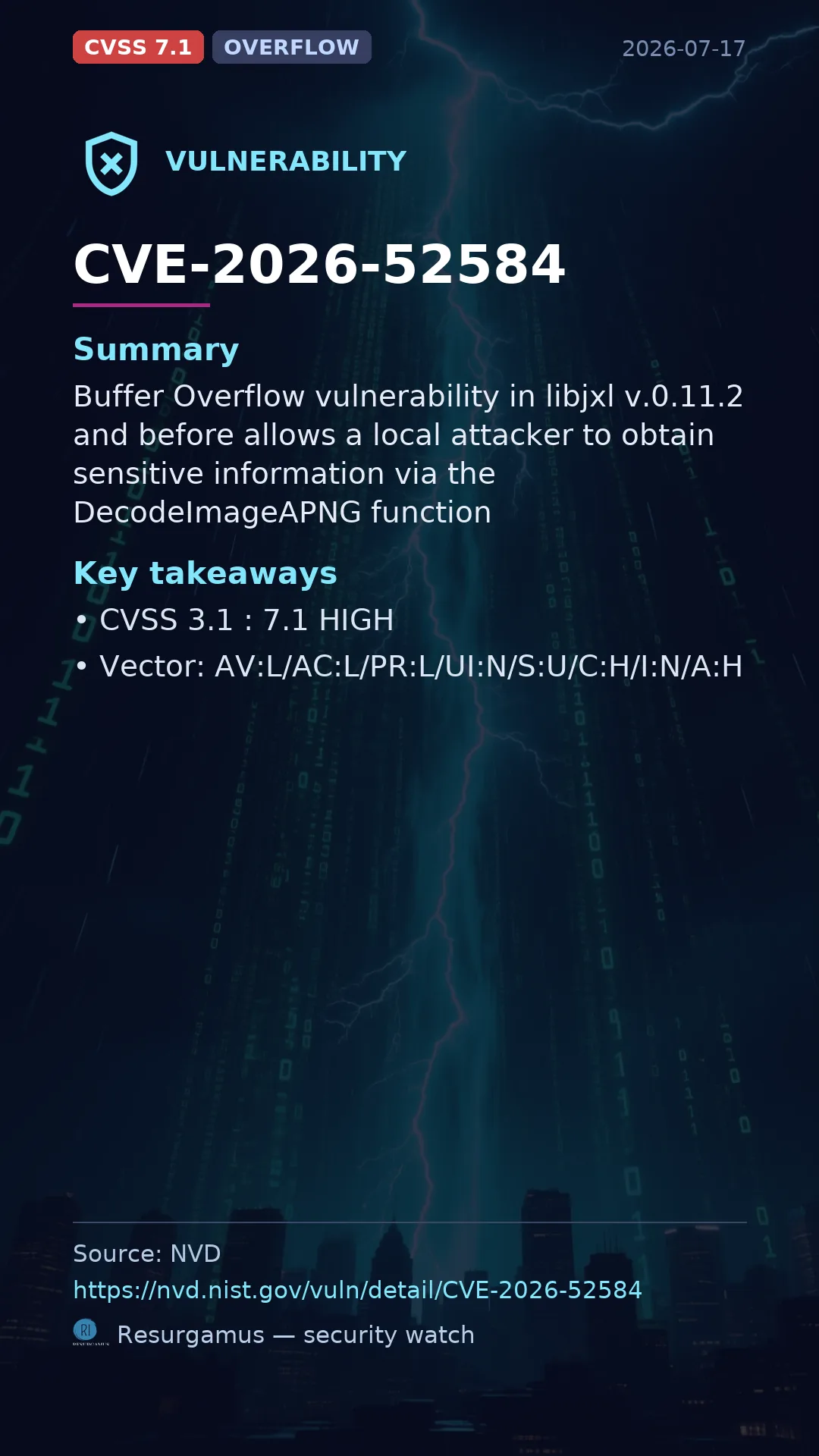 CVE-2026-52584  Vulnerability