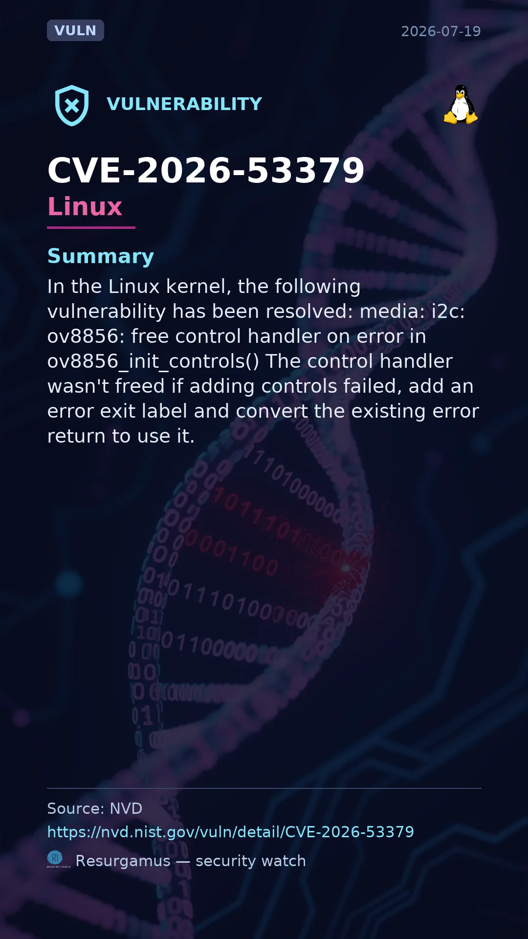 CVE-2026-53379 Linux Vulnerability