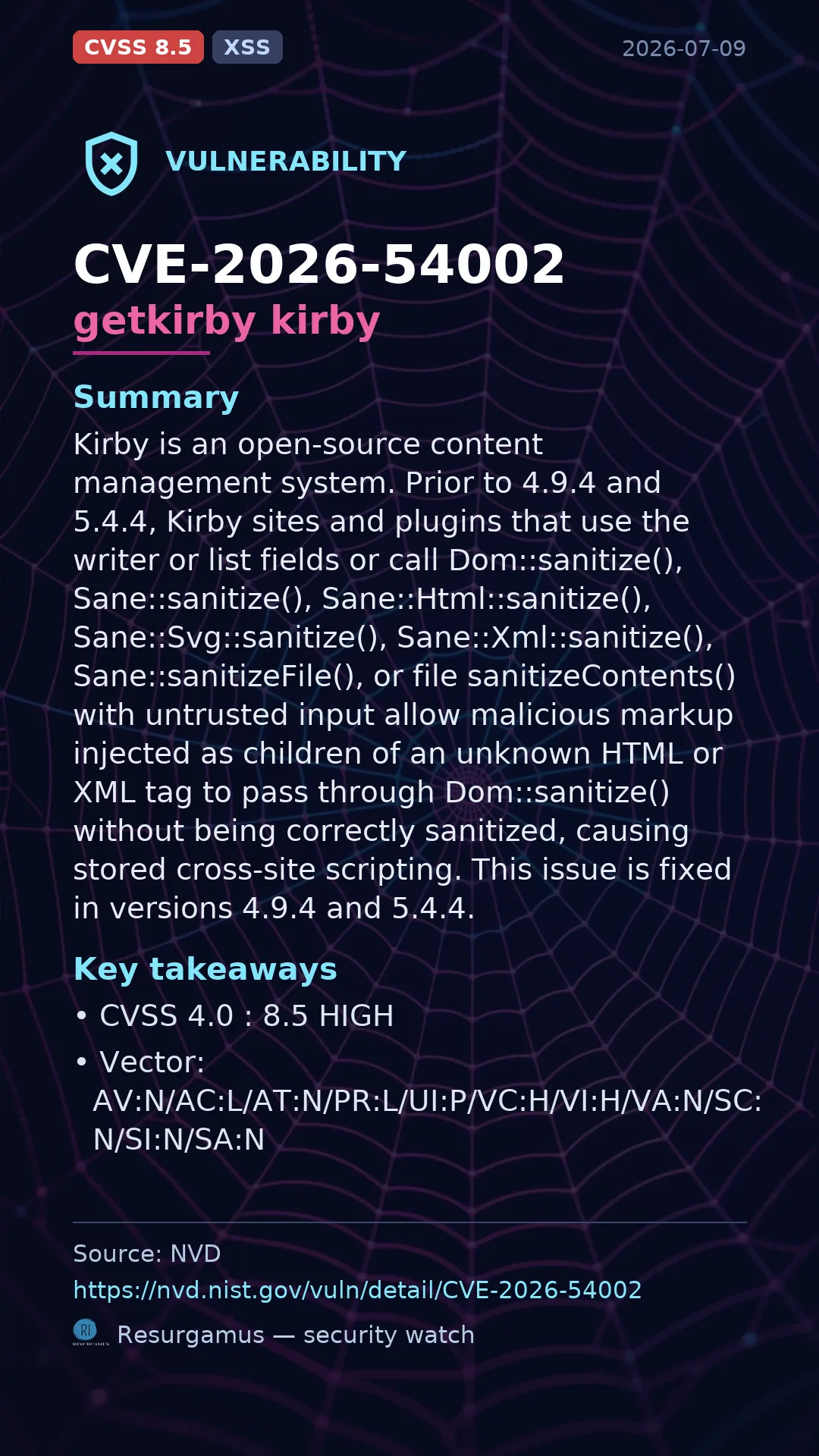 CVE-2026-54002 getkirby kirby Vulnerability