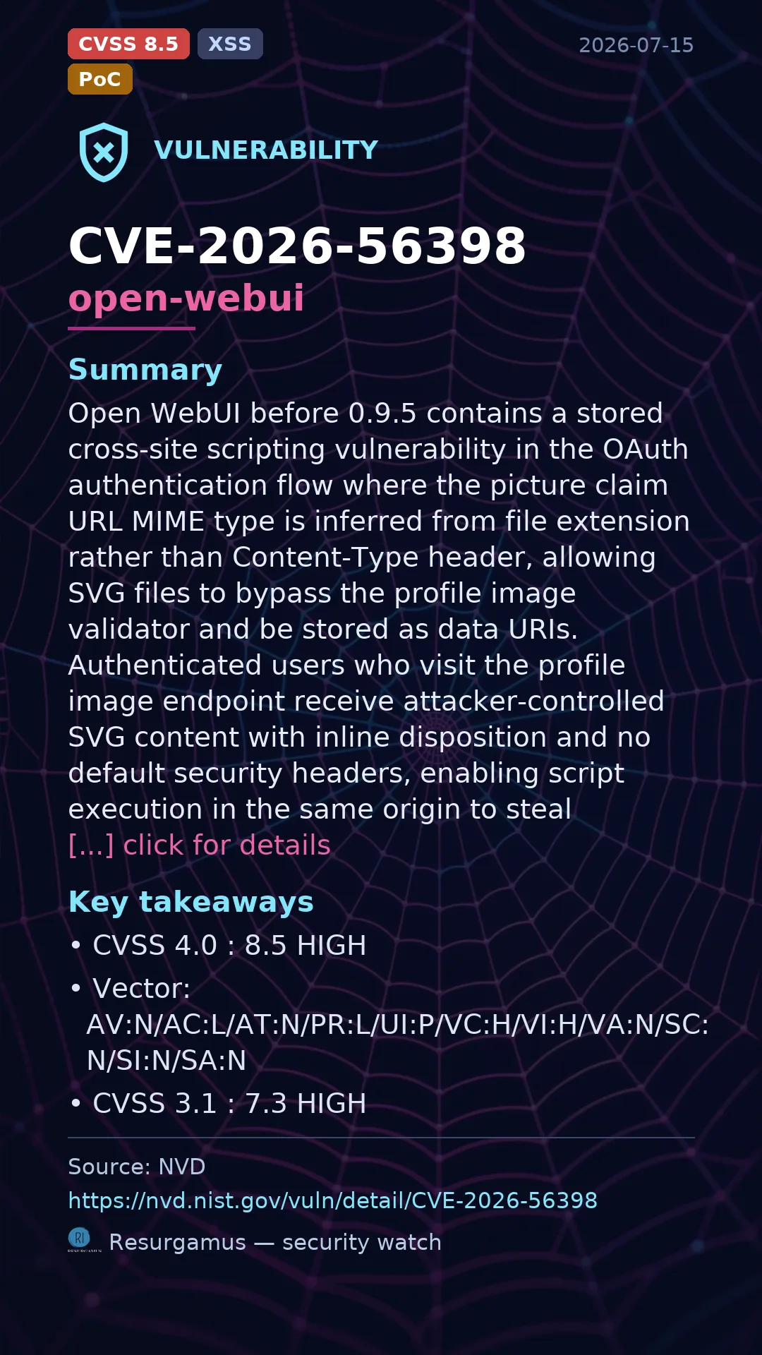 CVE-2026-56398 open-webui Vulnerability