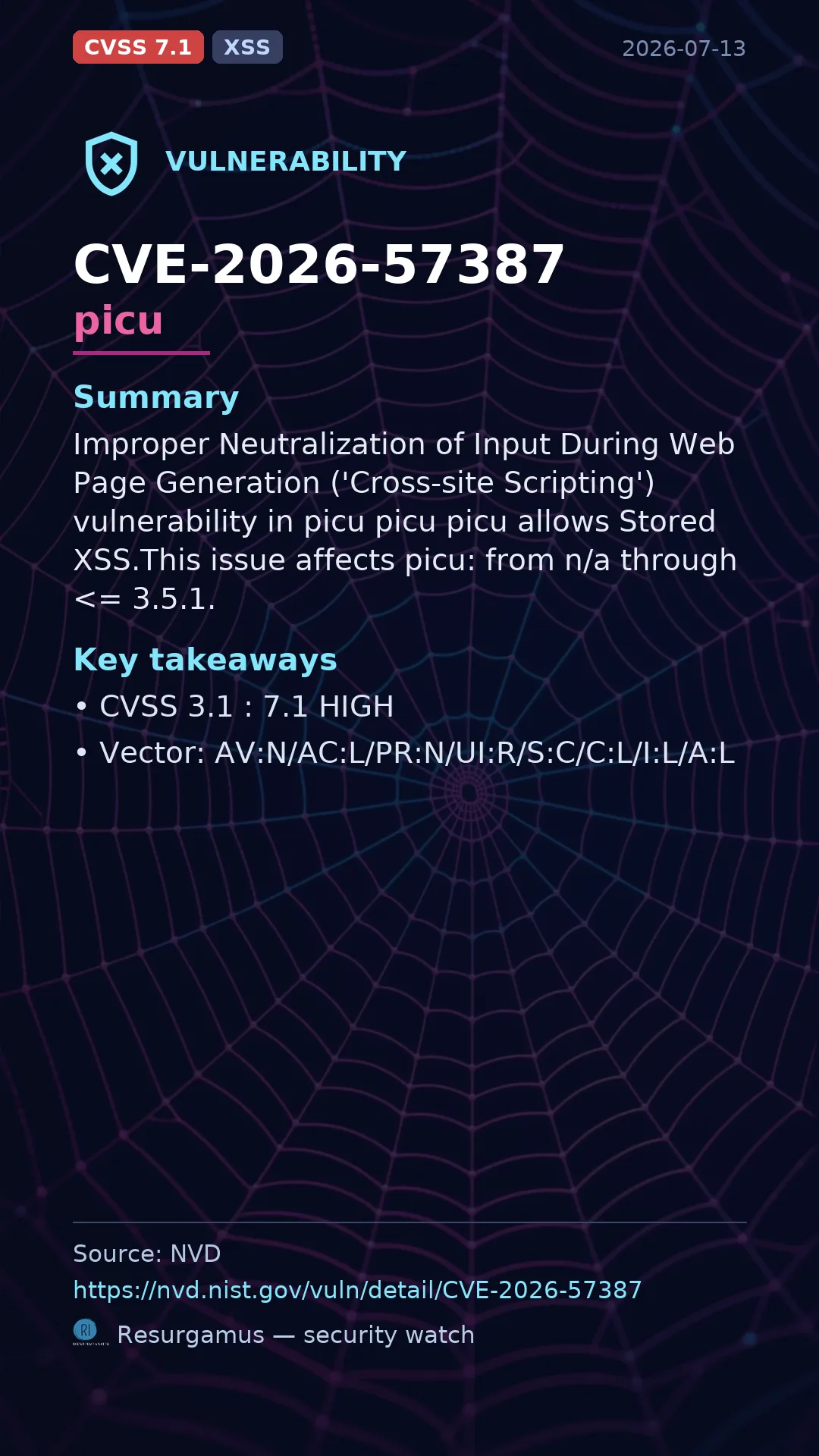 CVE-2026-57387 picu Vulnerability