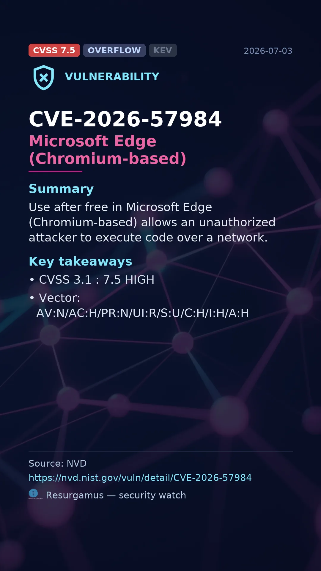 CVE-2026-57984 Microsoft Edge (Chromium-based) Vulnerability