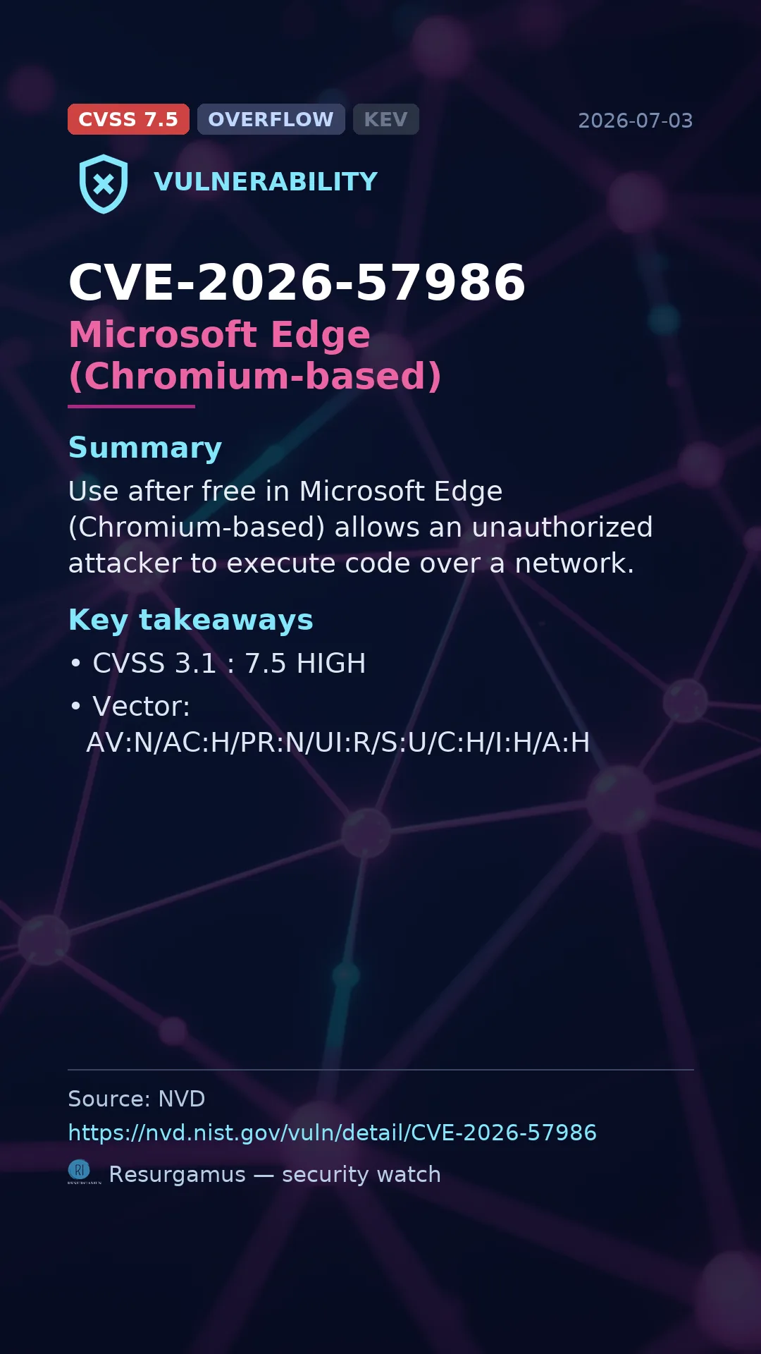 CVE-2026-57986 Microsoft Edge (Chromium-based) Vulnerability