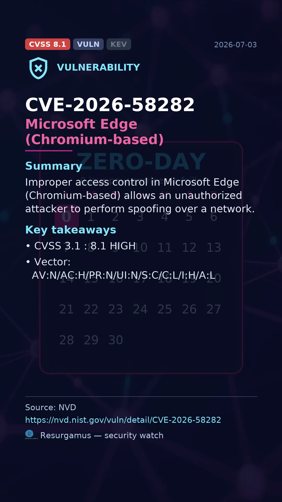 CVE-2026-58282 Microsoft Edge (Chromium-based) Vulnerability