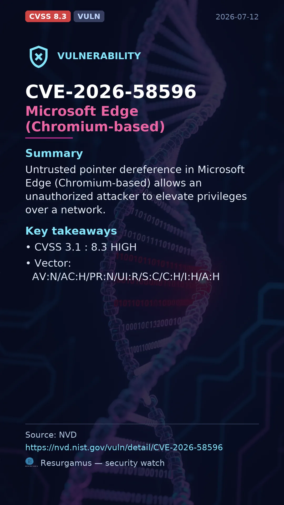 CVE-2026-58596 Microsoft Edge (Chromium-based) Vulnerability