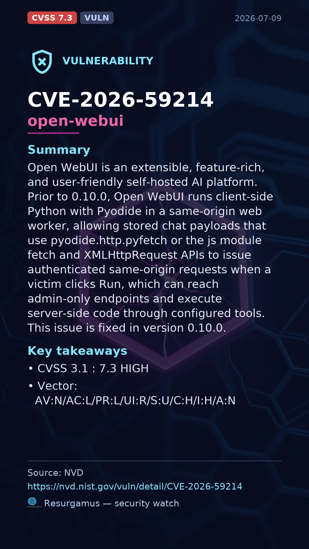 CVE-2026-59214 open-webui Vulnerability