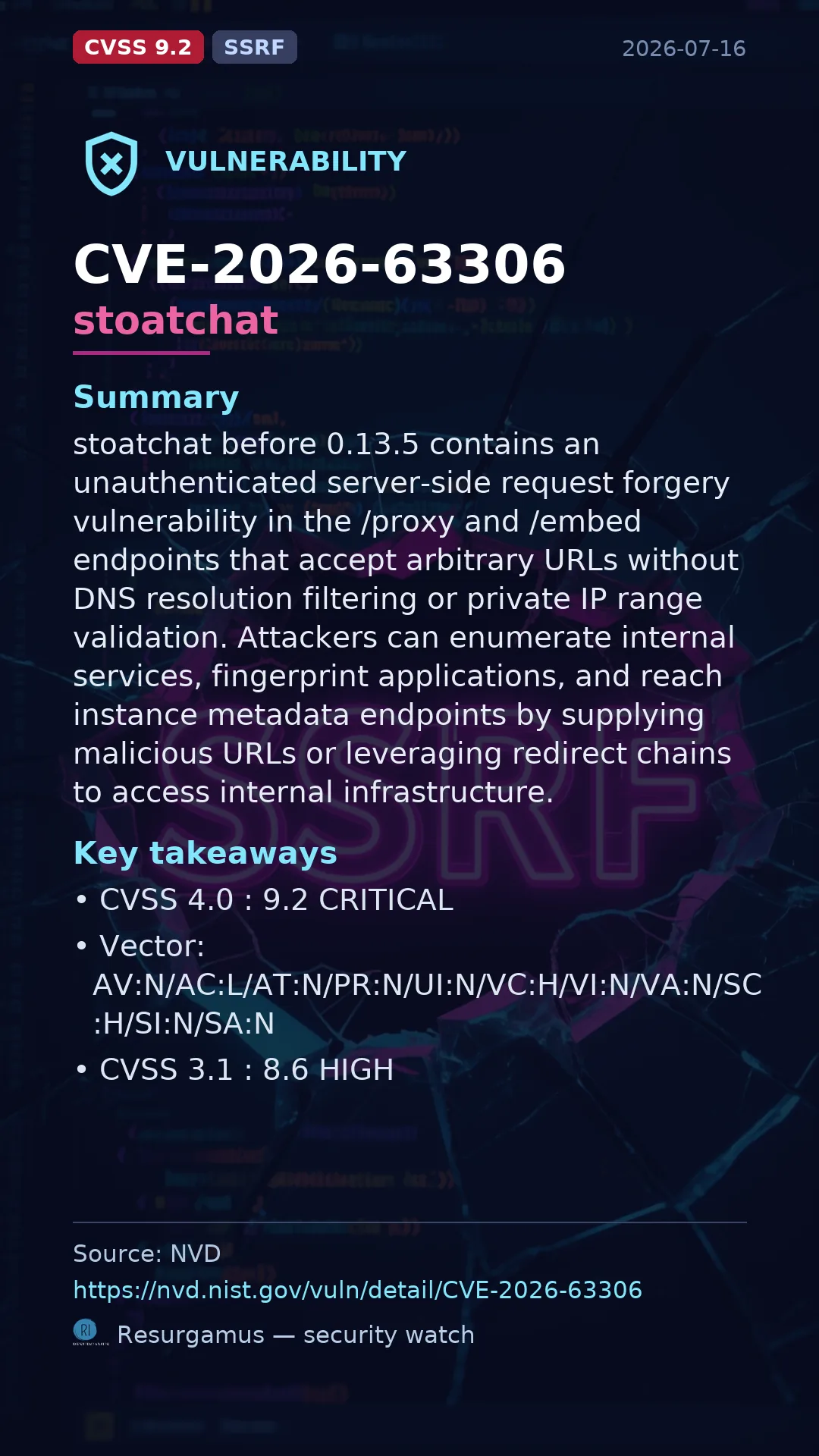 CVE-2026-63306 stoatchat Vulnerability
