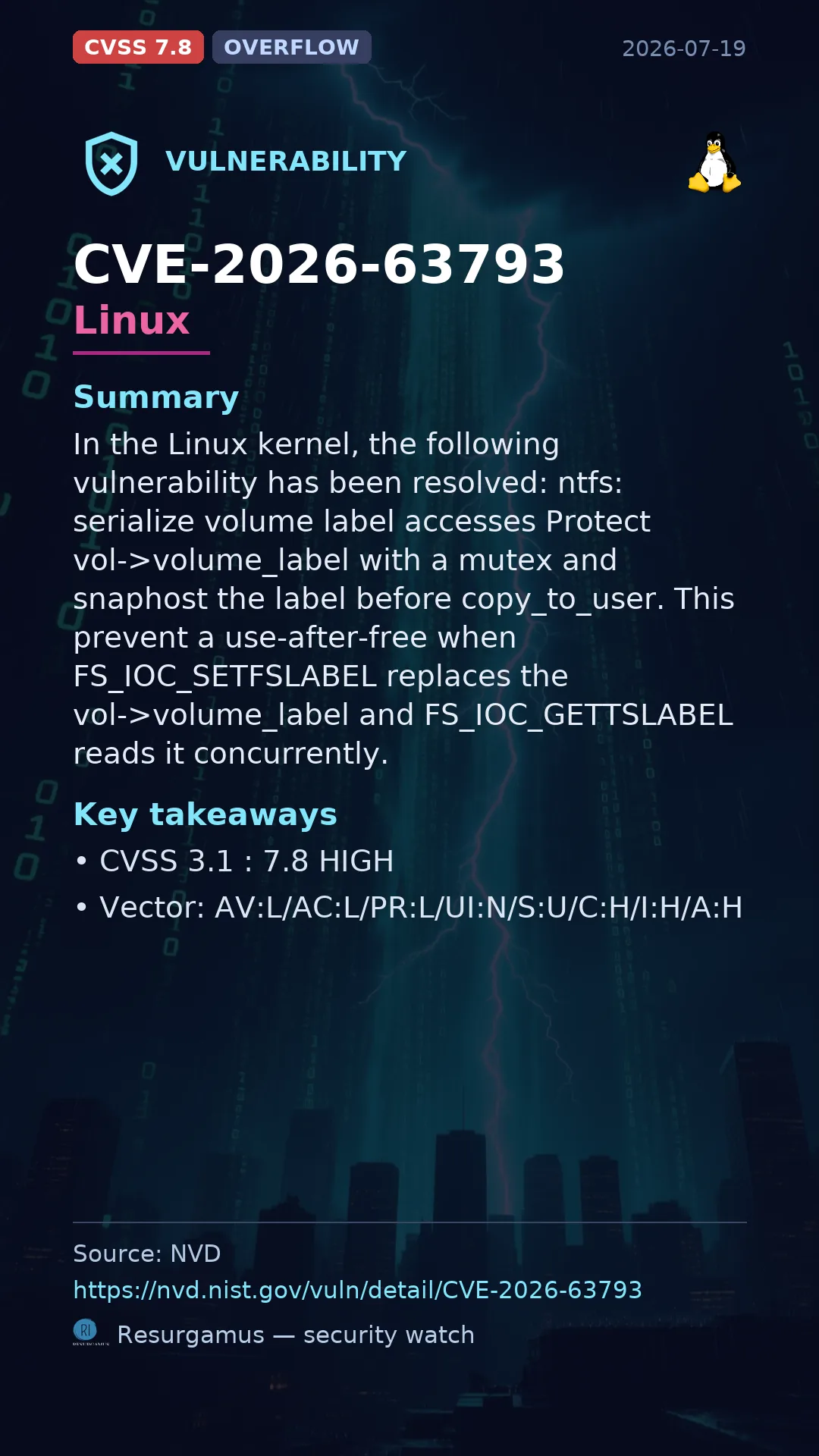 CVE-2026-63793 Linux Vulnerability