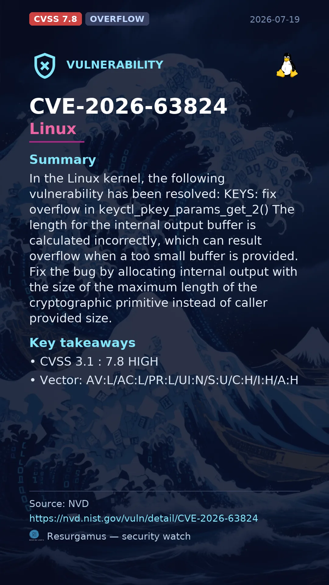 CVE-2026-63824 Linux Vulnerability