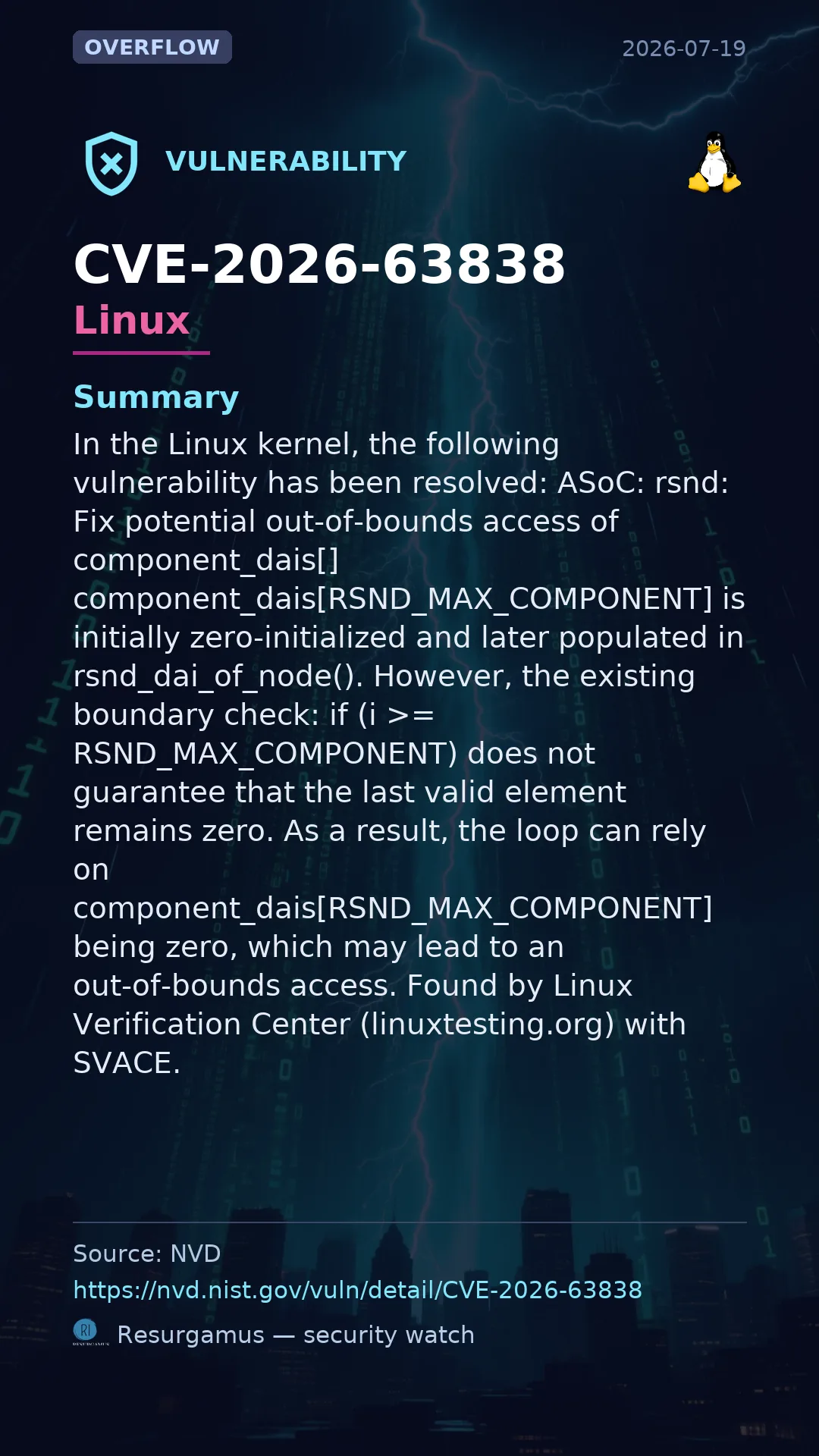 CVE-2026-63838 Linux Vulnerability