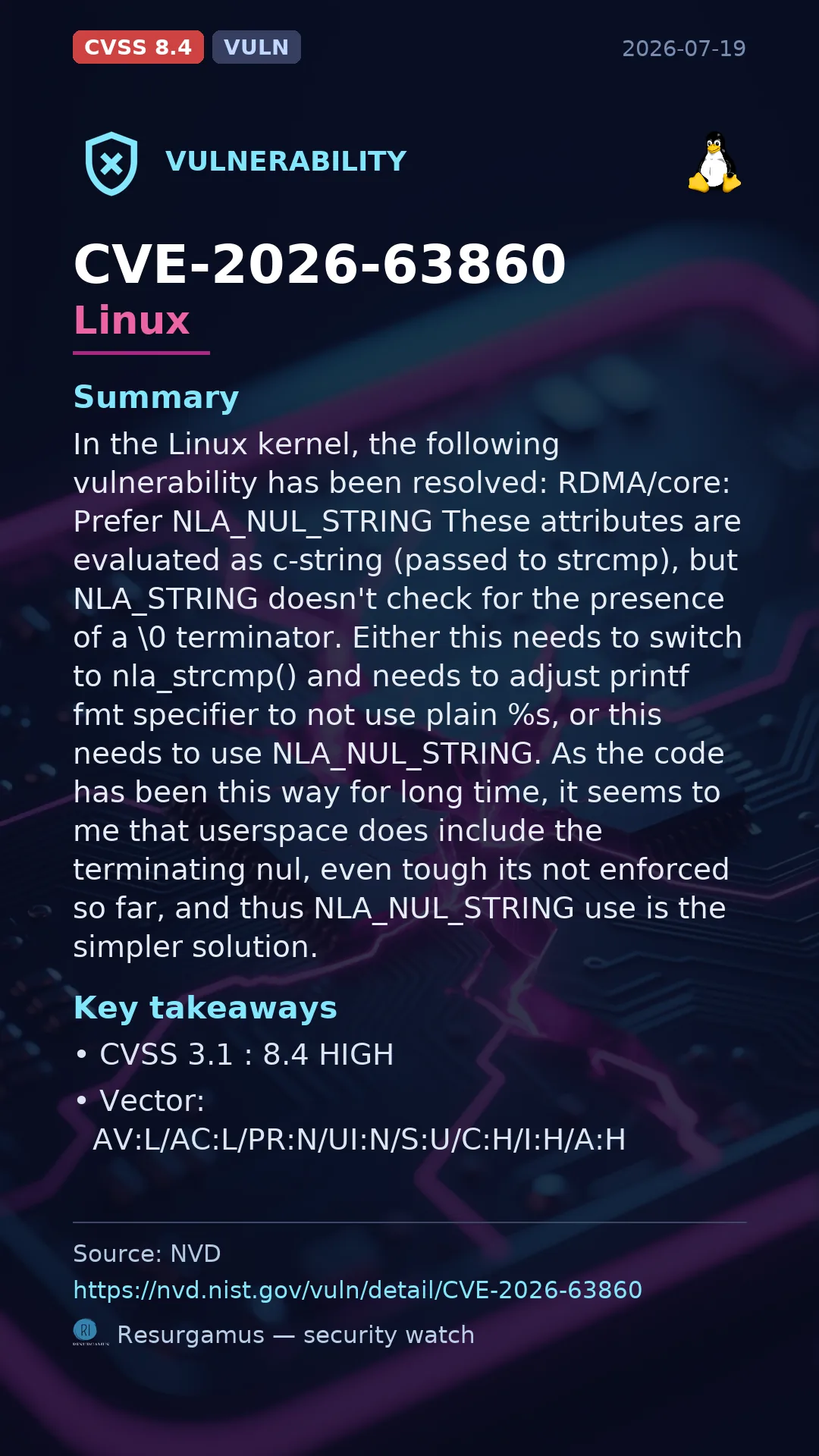 CVE-2026-63860 Linux Vulnerability