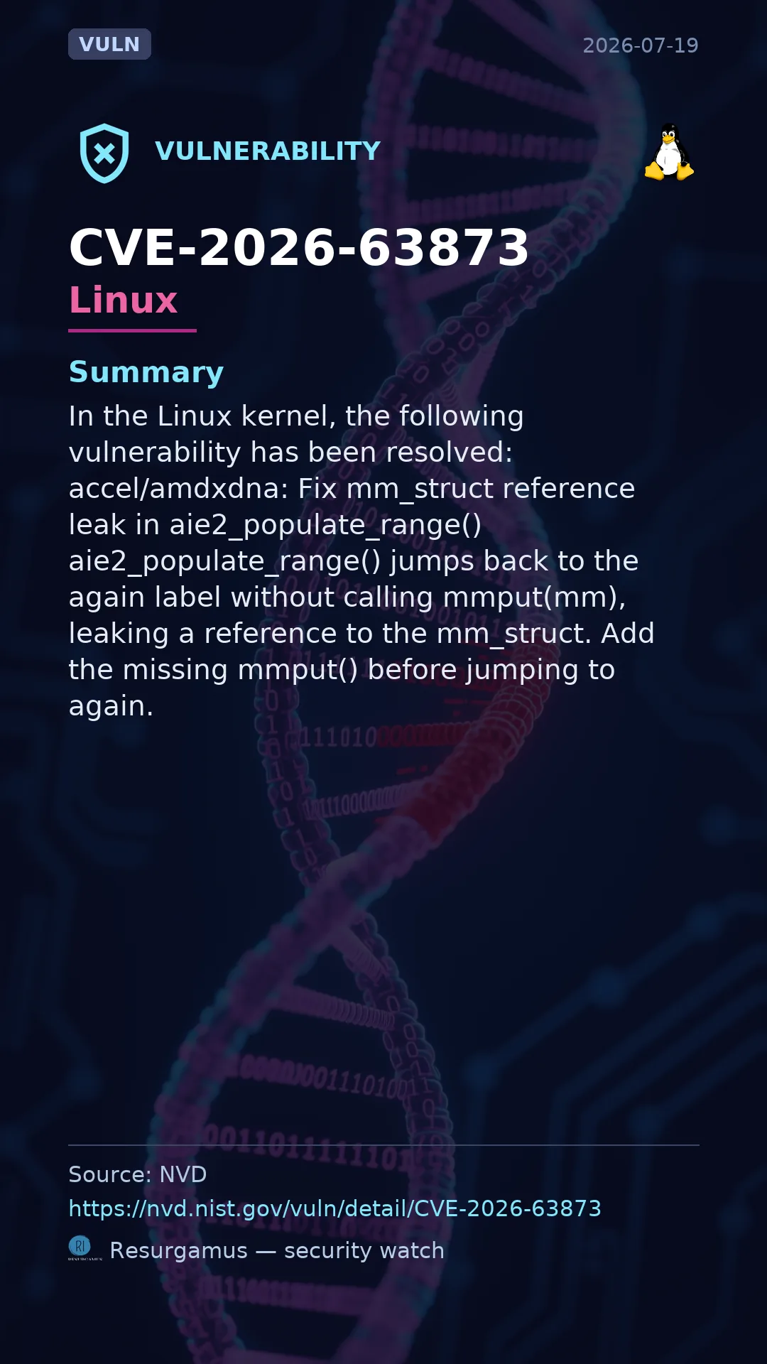 CVE-2026-63873 Linux Vulnerability
