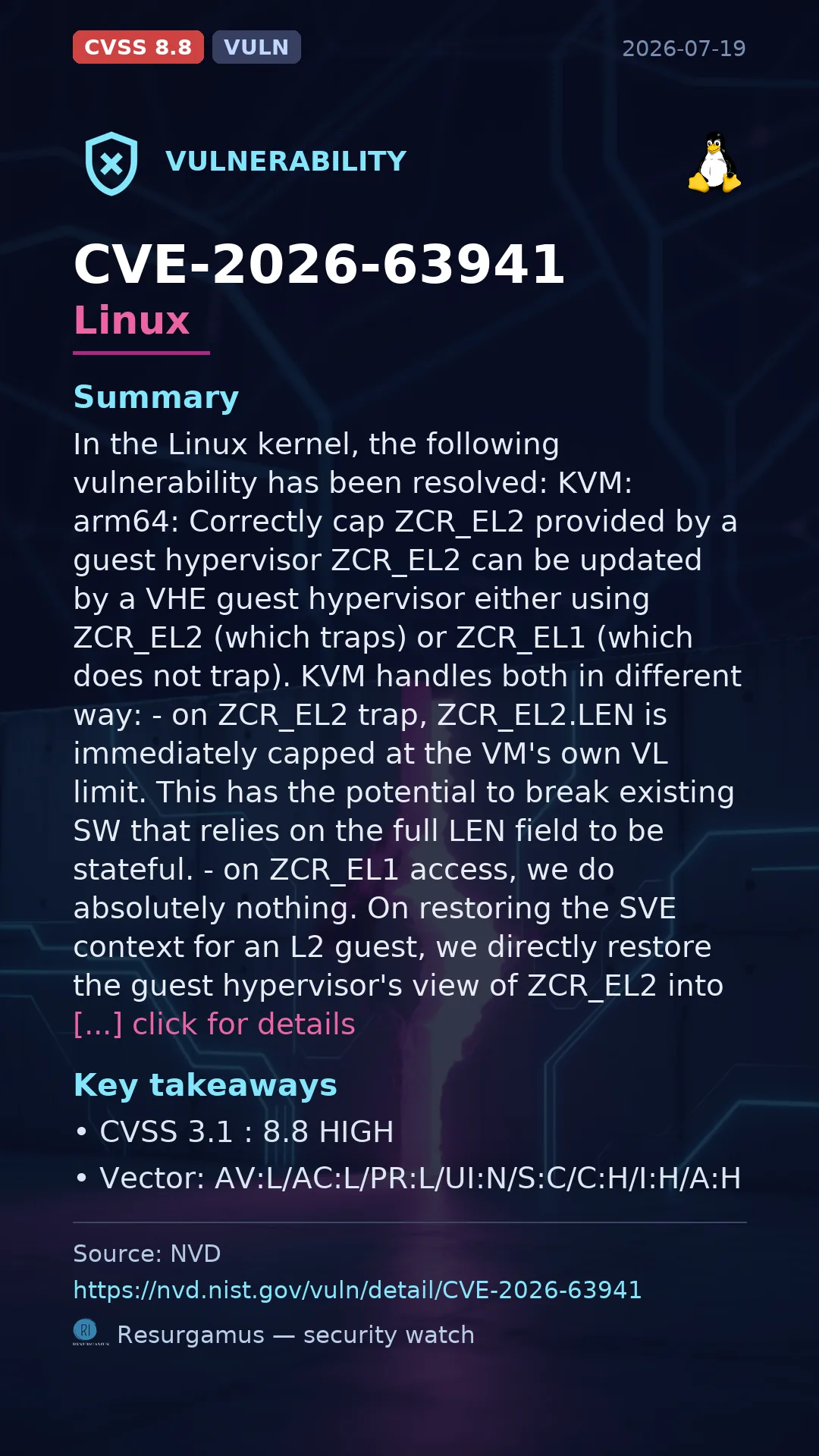 CVE-2026-63941 Linux Vulnerability
