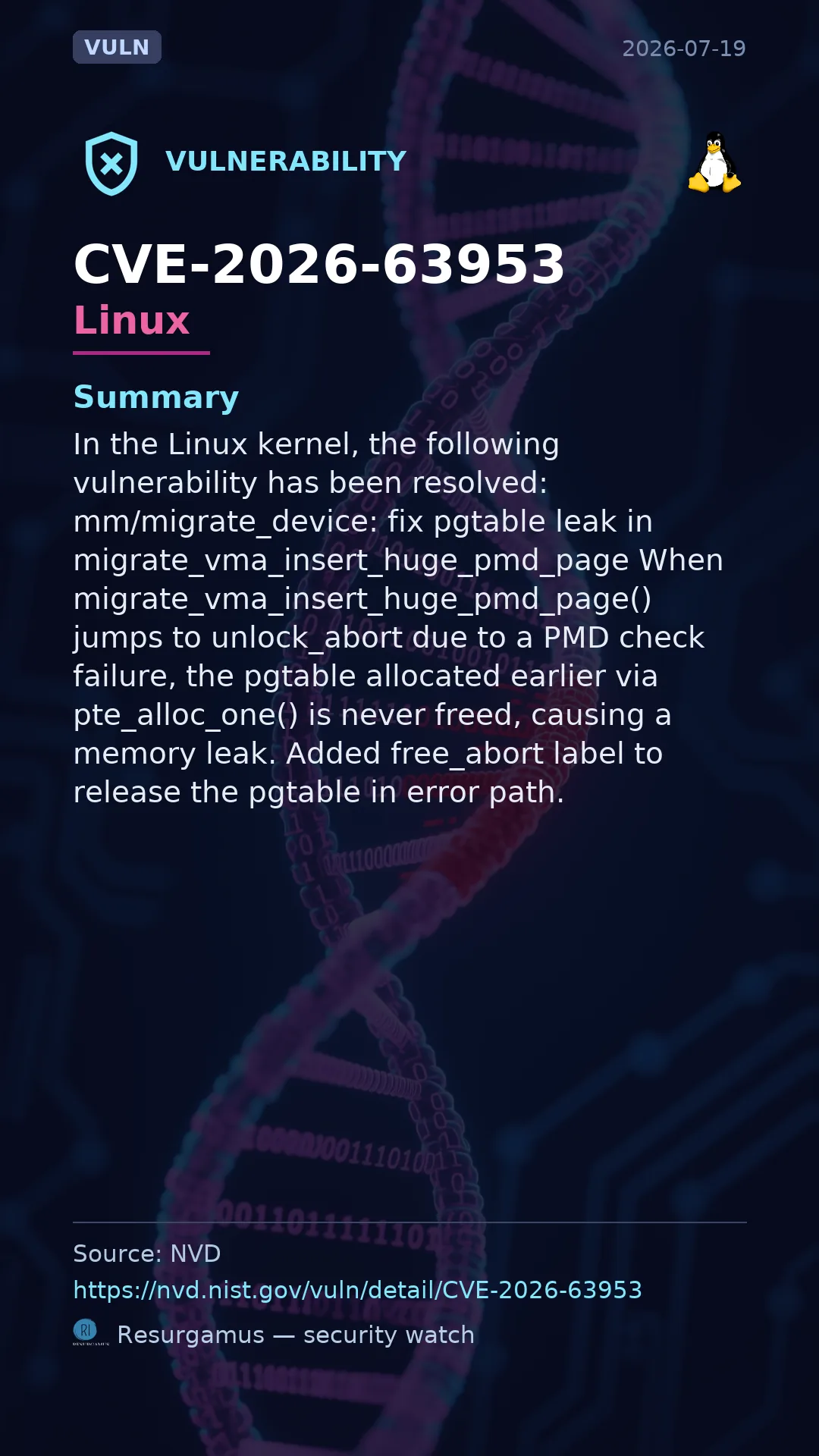 CVE-2026-63953 Linux Vulnerability