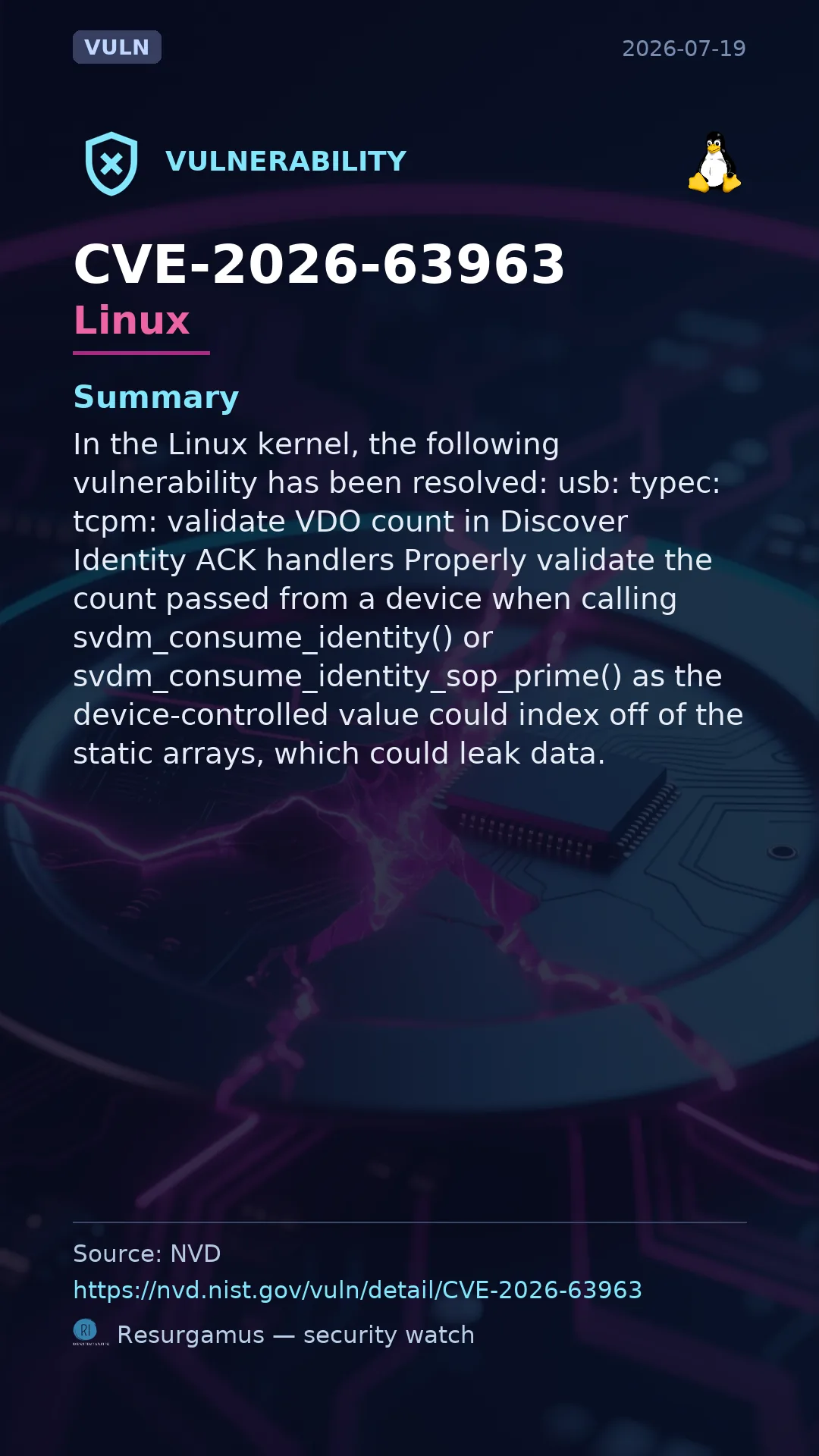 CVE-2026-63963 Linux Vulnerability