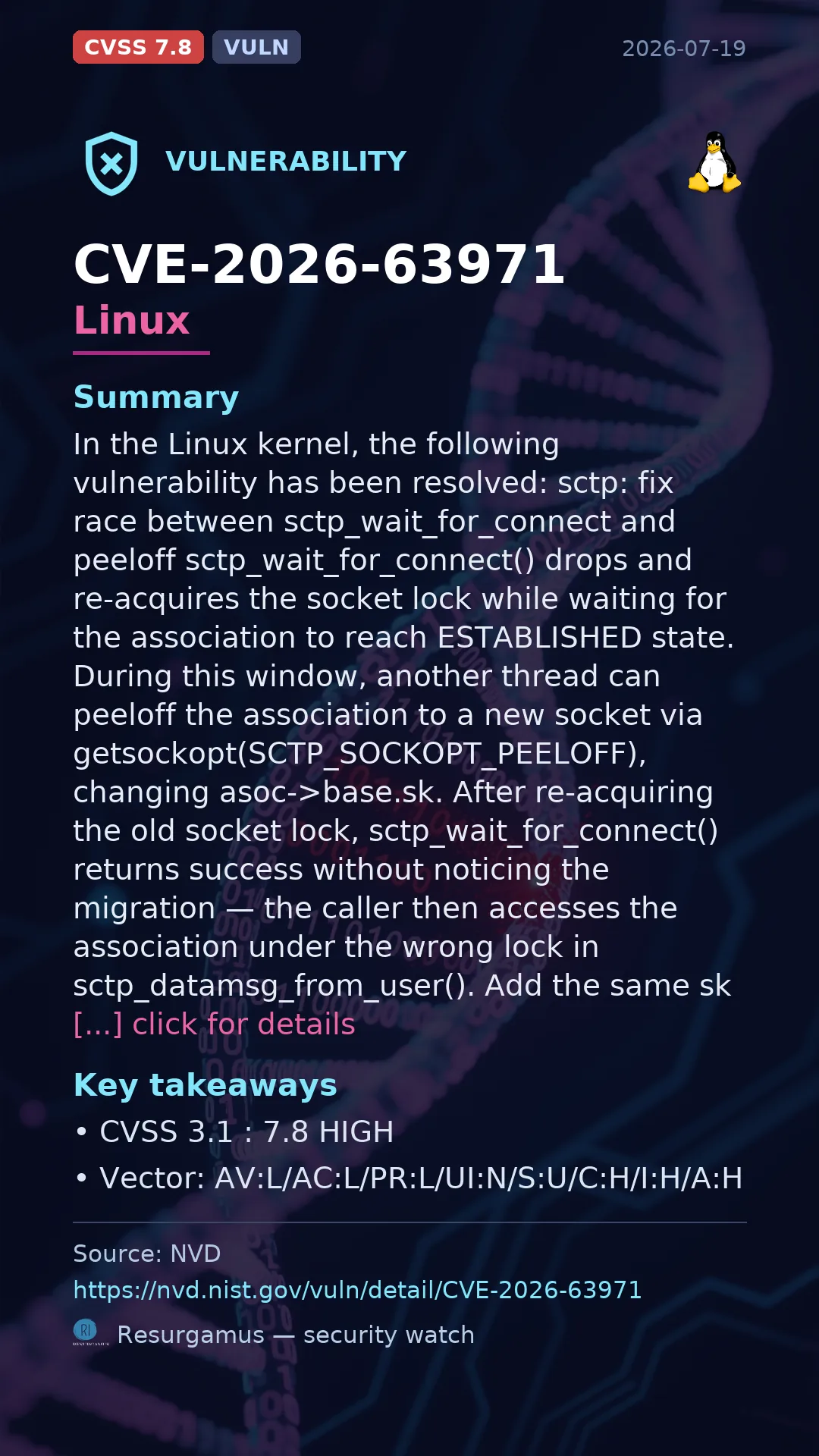 CVE-2026-63971 Linux Vulnerability