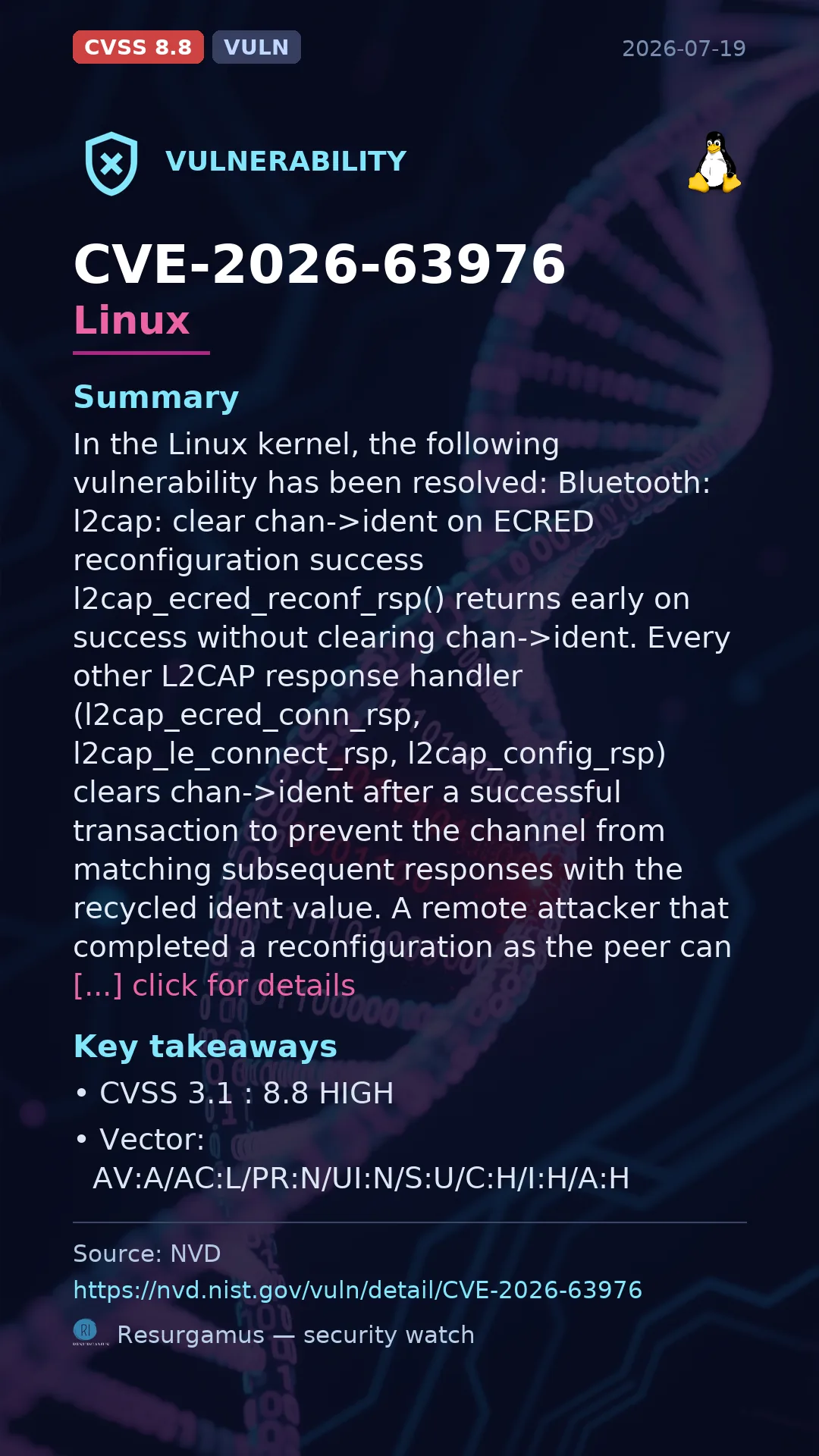 CVE-2026-63976 Linux Vulnerability