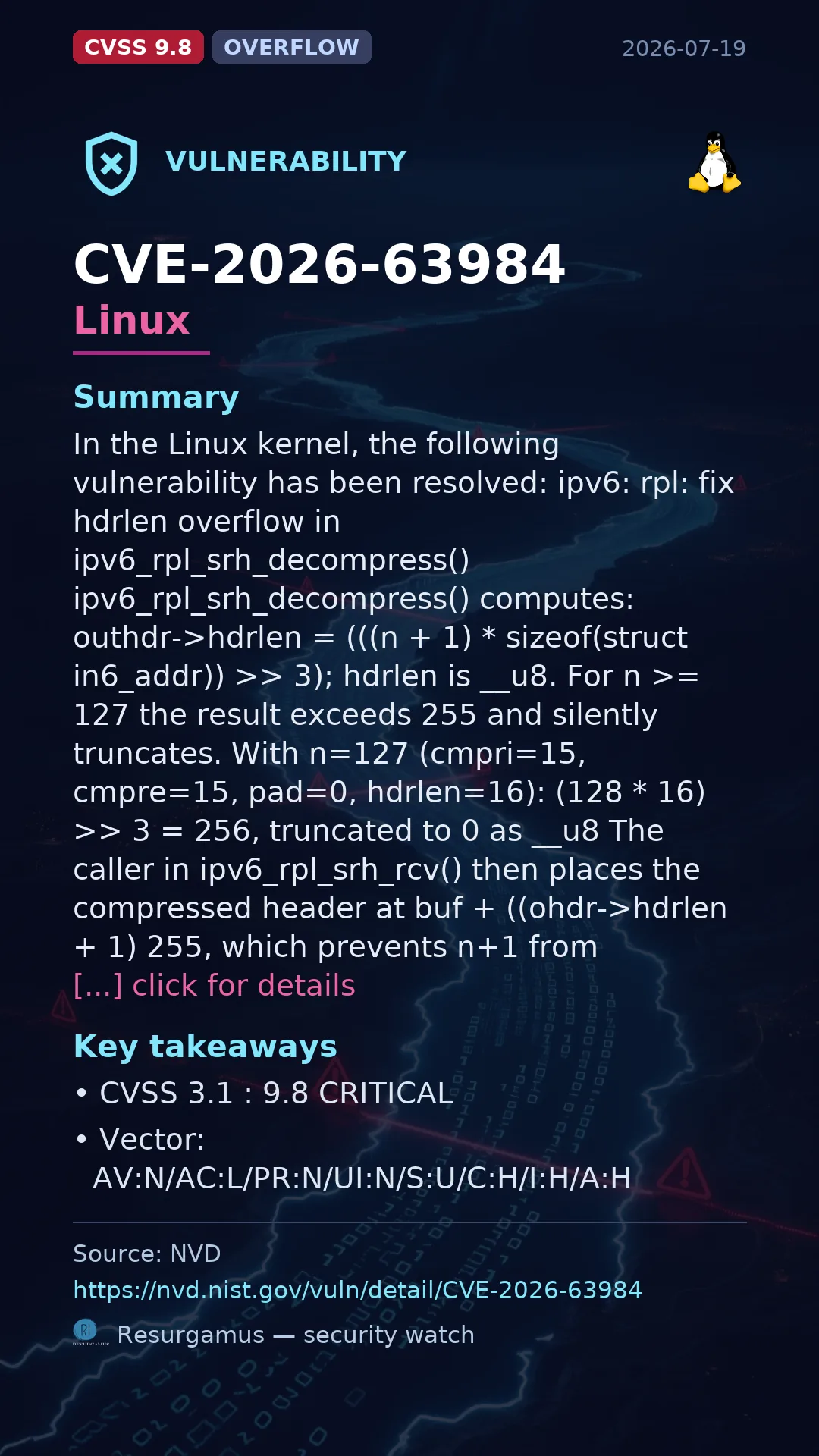 CVE-2026-63984 Linux Vulnerability