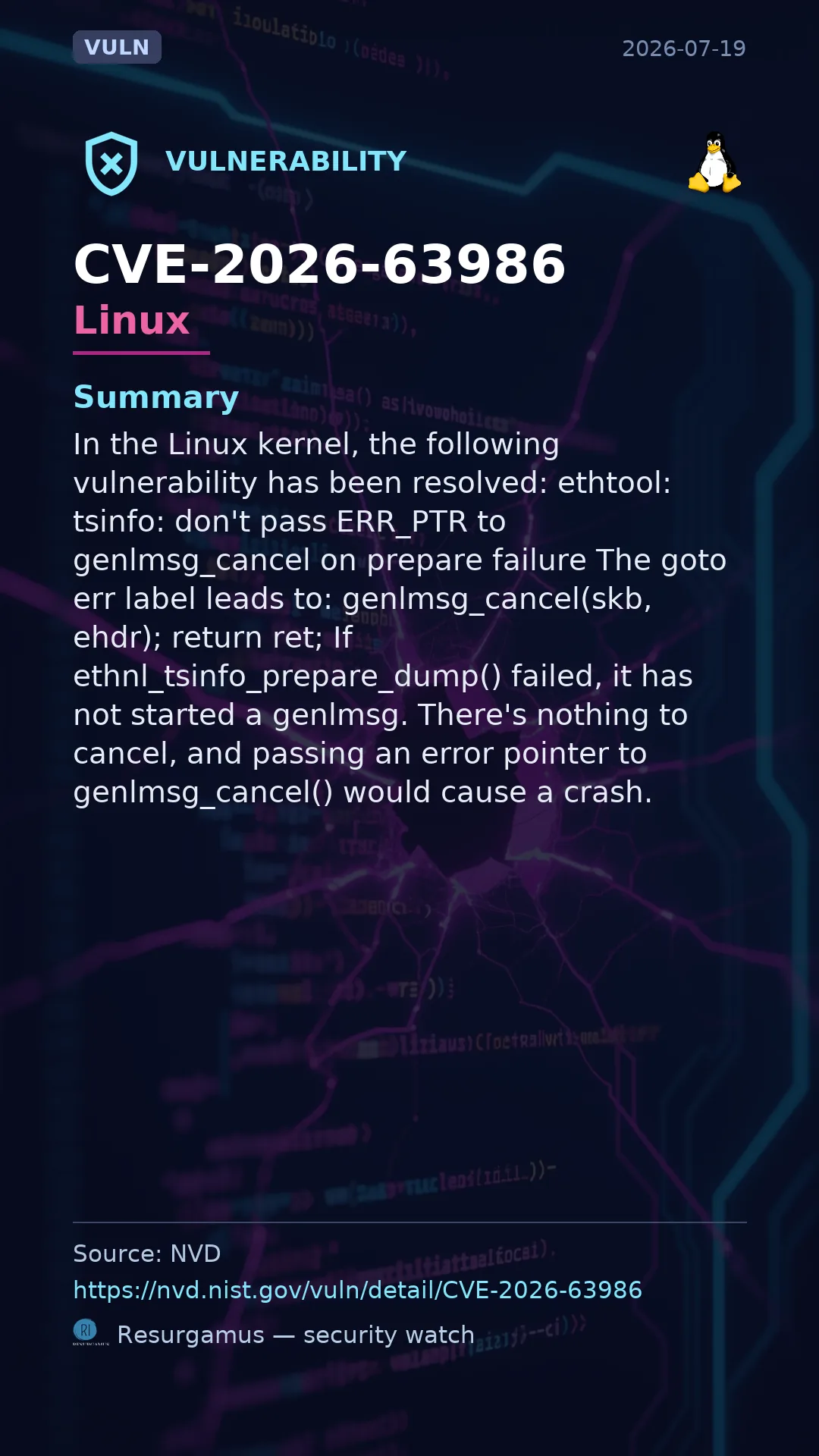 CVE-2026-63986 Linux Vulnerability