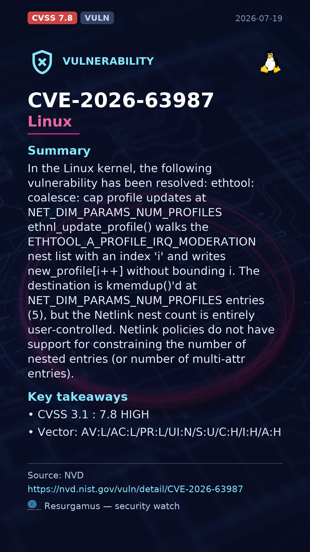 CVE-2026-63987 Linux Vulnerability