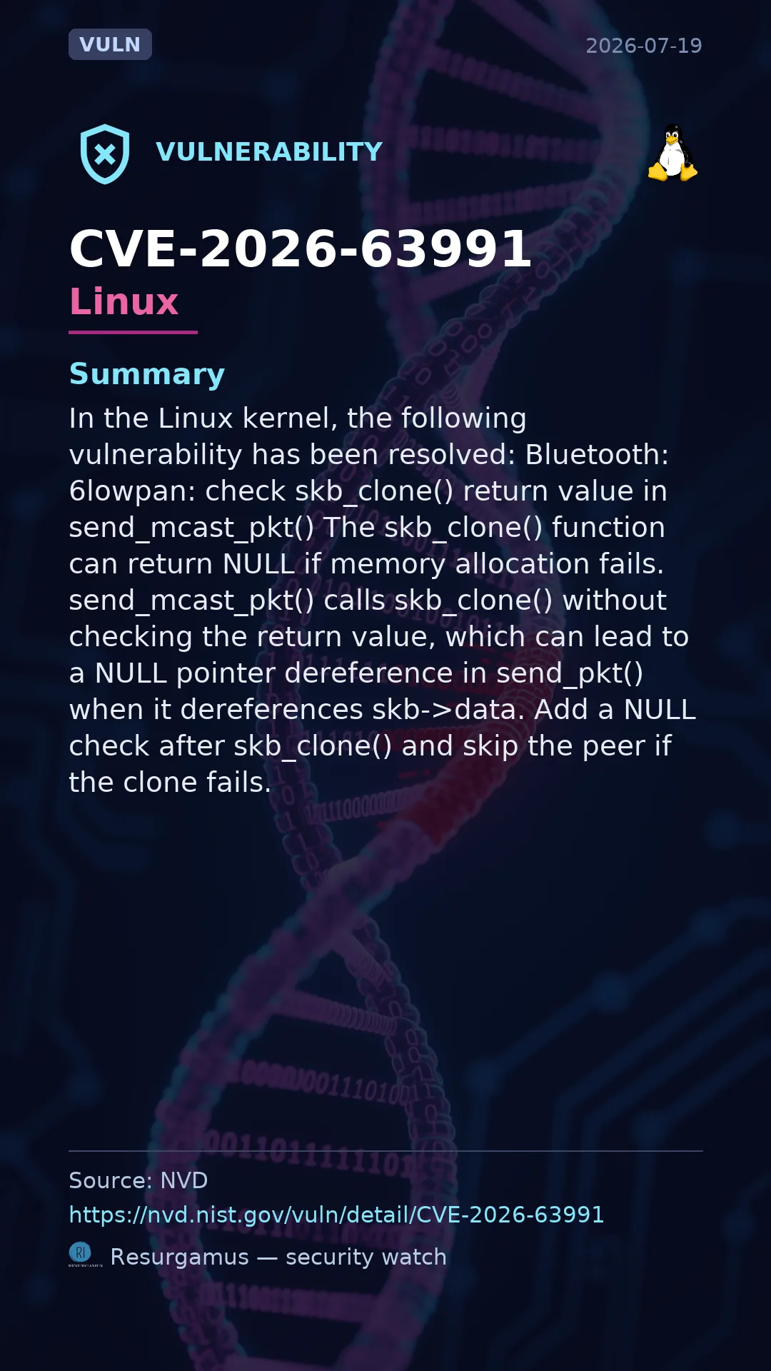 CVE-2026-63991 Linux Vulnerability