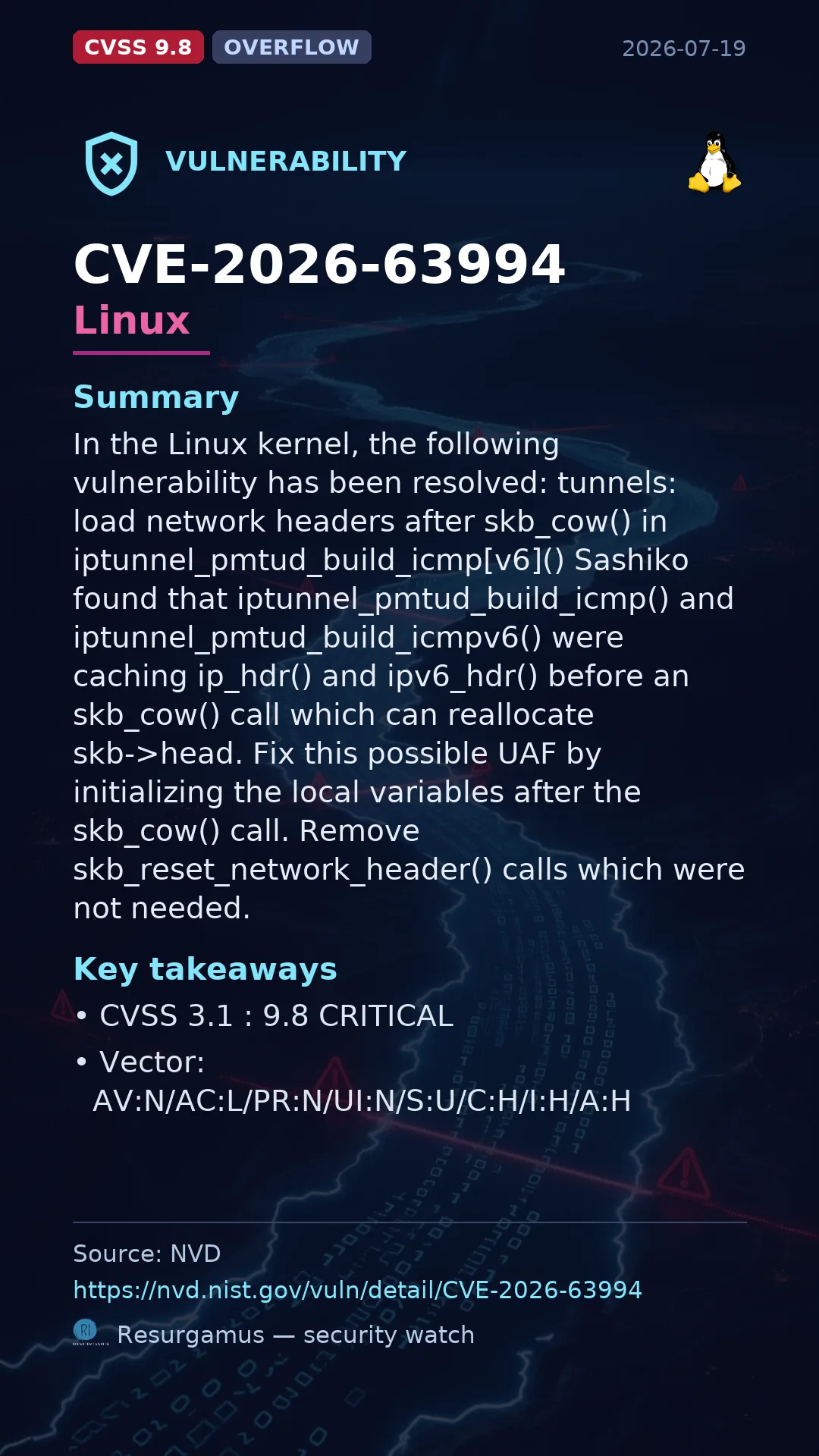 CVE-2026-63994 Linux Vulnerability