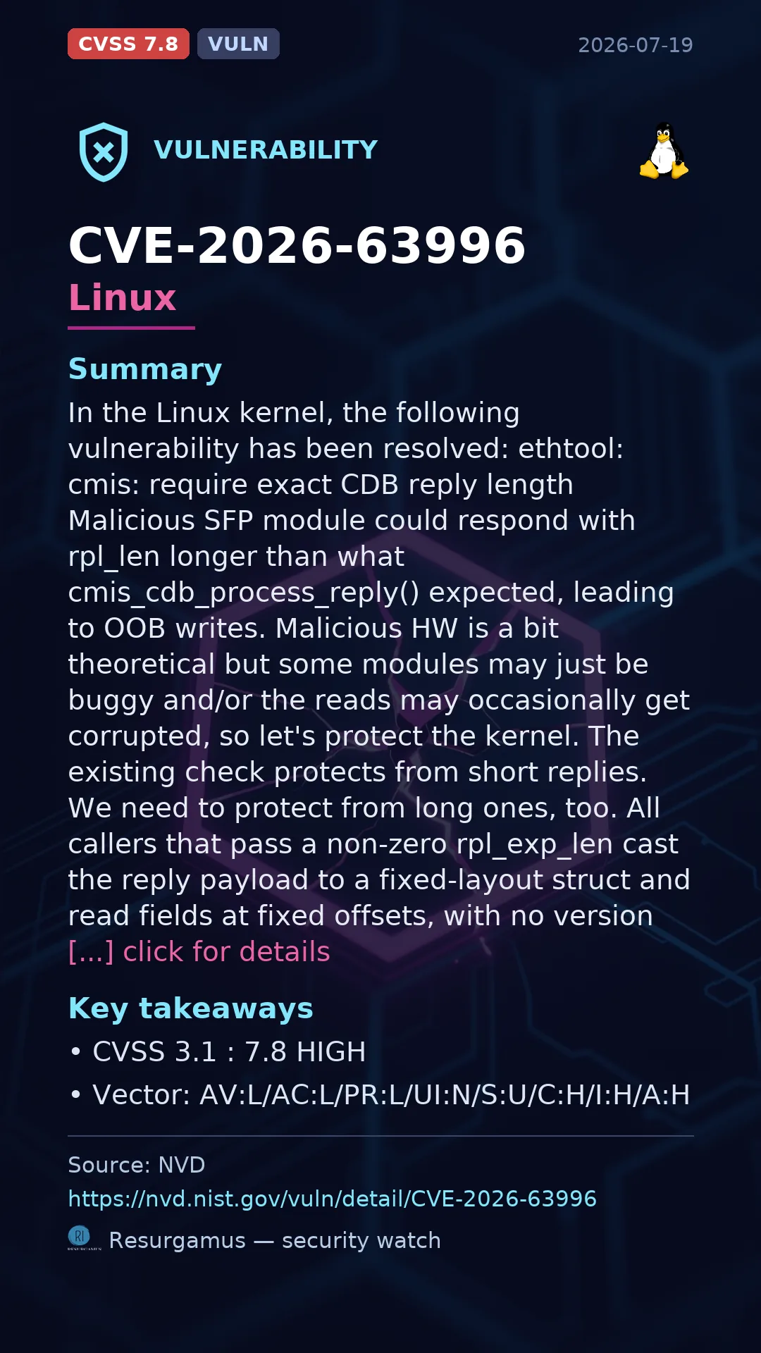 CVE-2026-63996 Linux Vulnerability