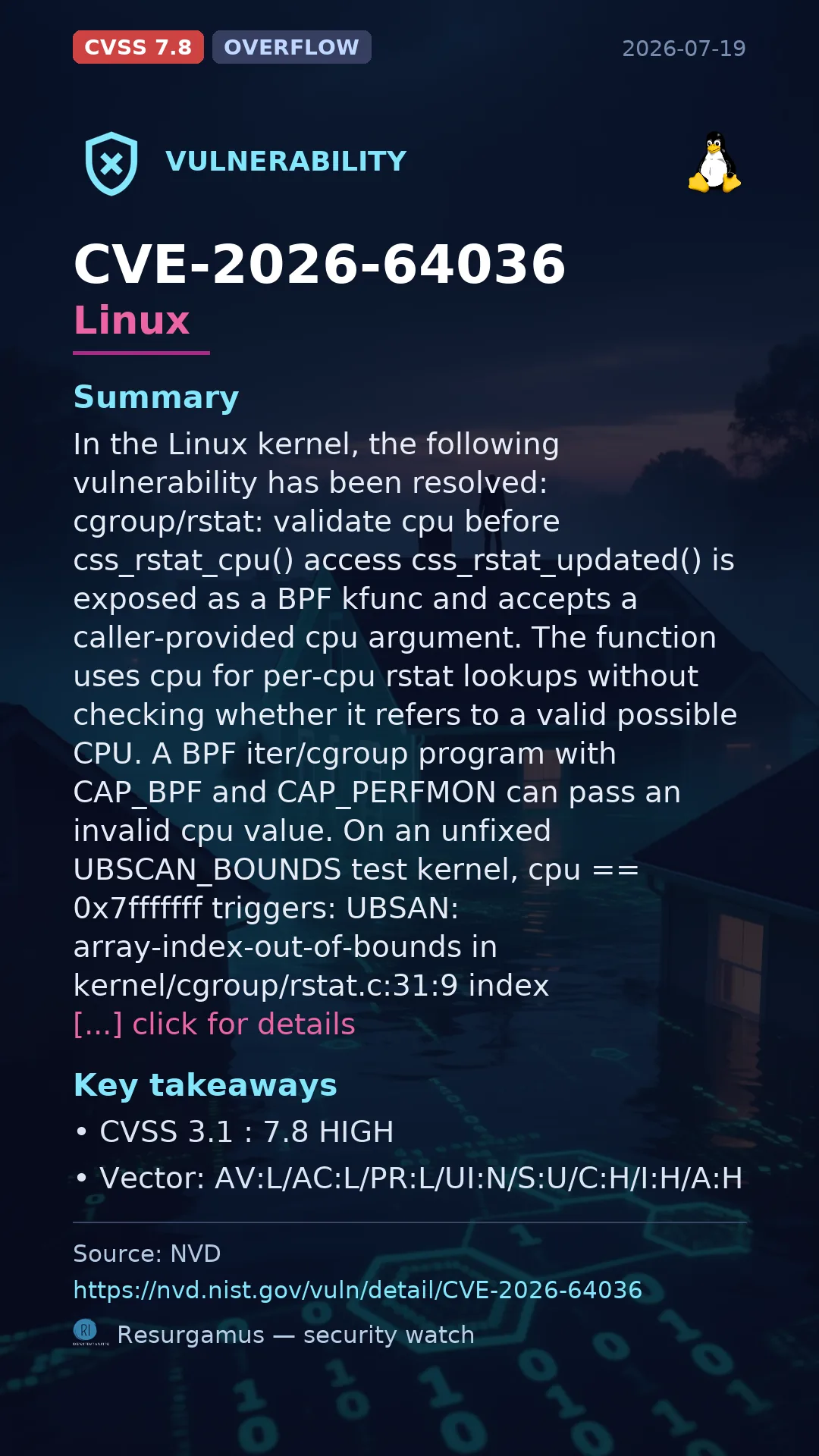 CVE-2026-64036 Linux Vulnerability