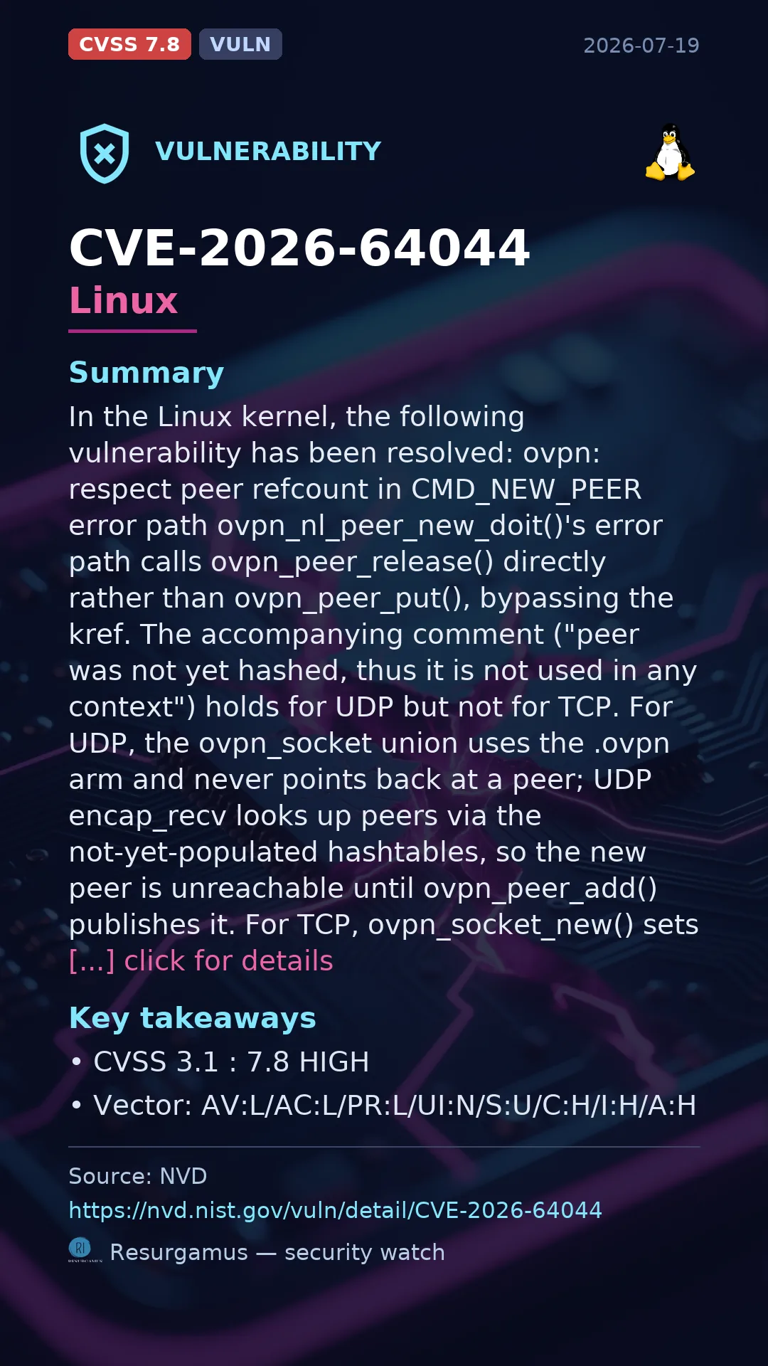 CVE-2026-64044 Linux Vulnerability