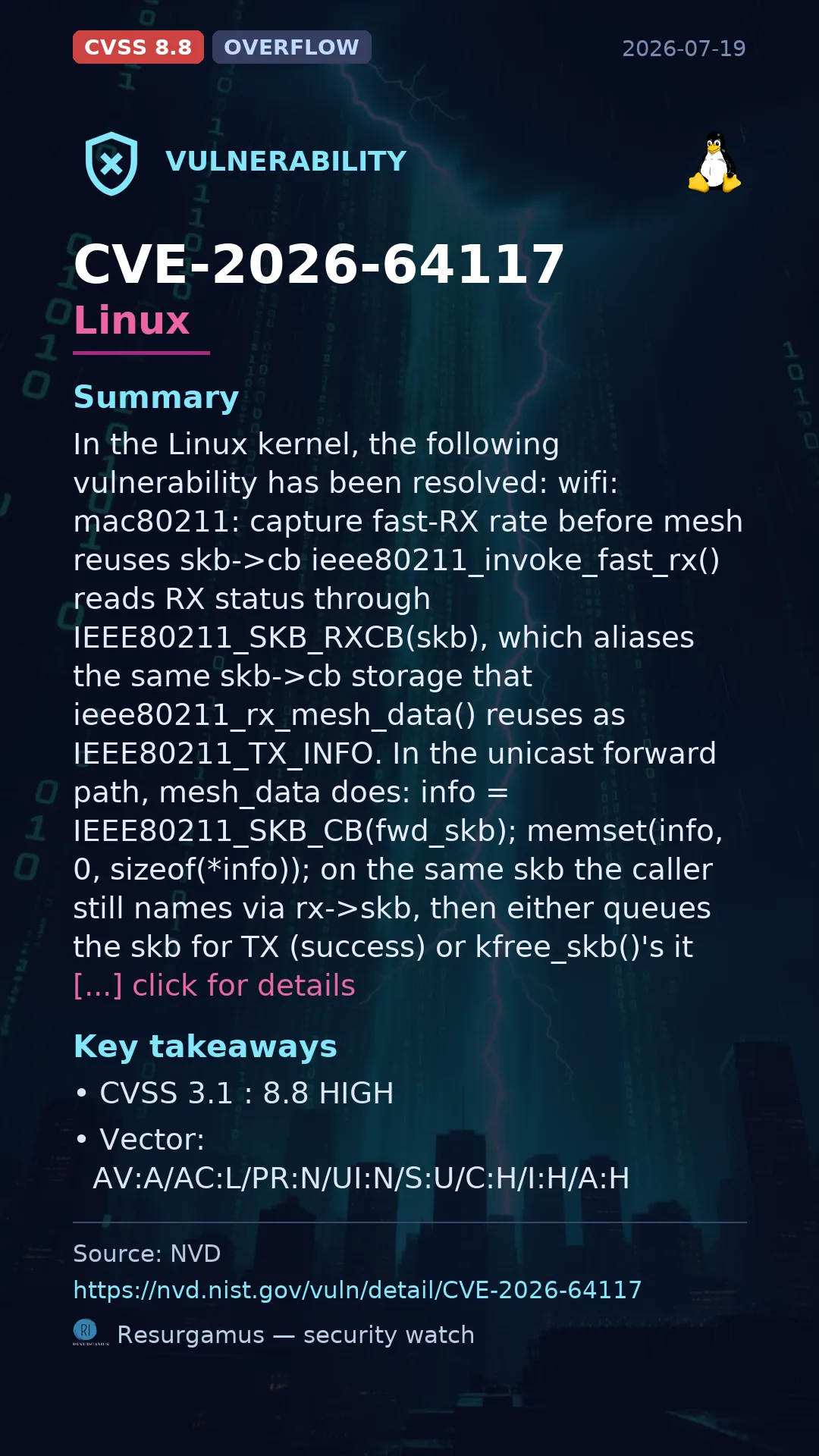 CVE-2026-64117 Linux Vulnerability