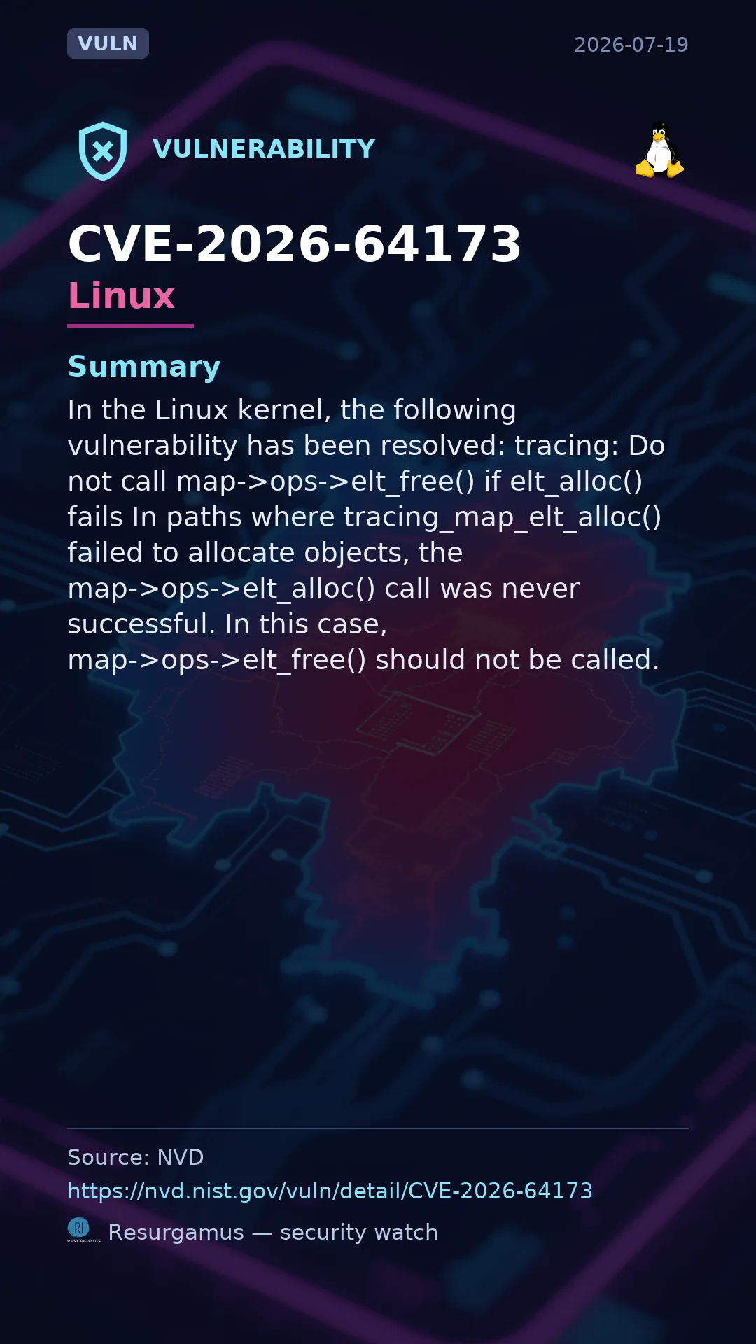 CVE-2026-64173 Linux Vulnerability
