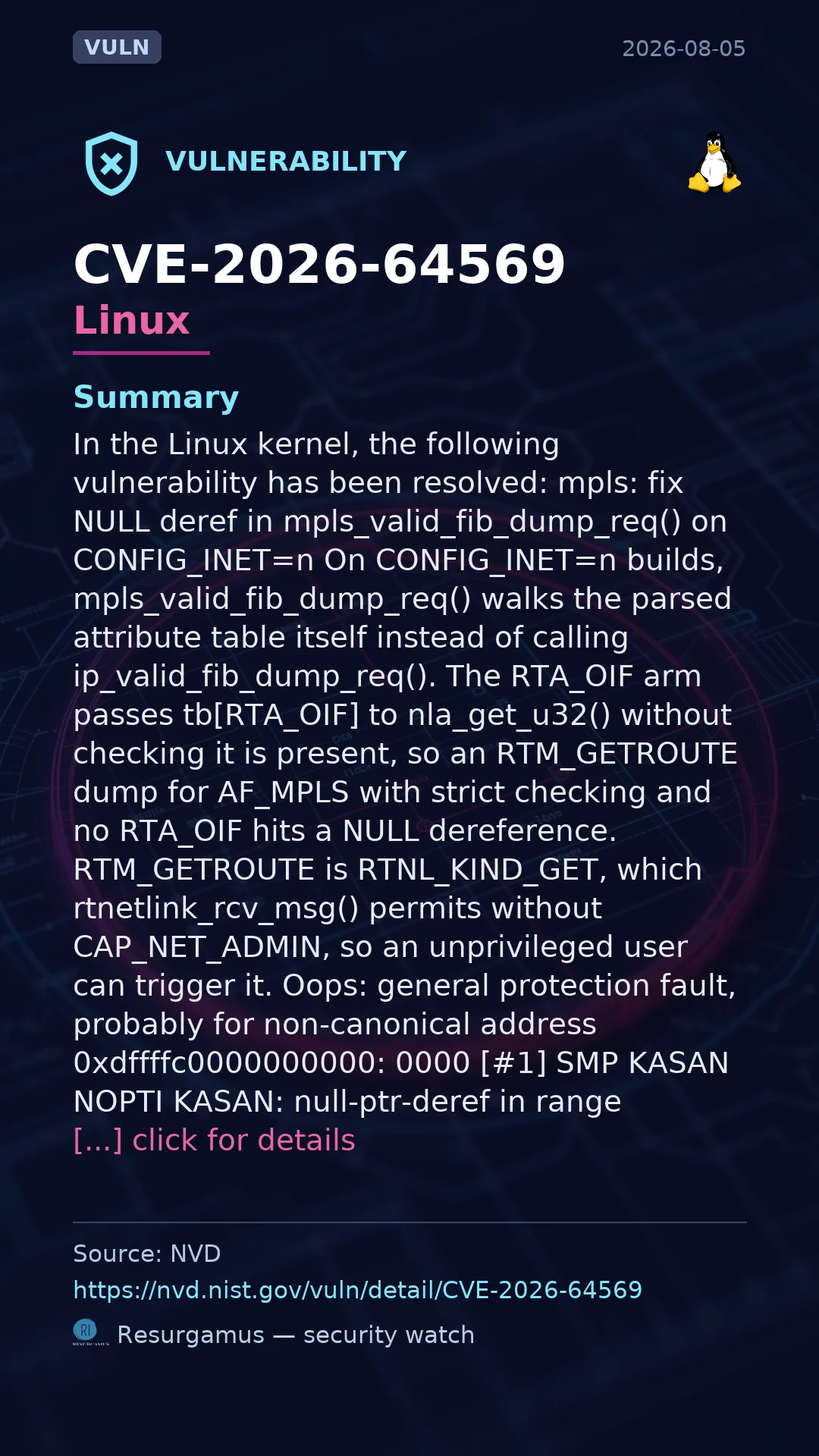 CVE-2026-64569 Linux Vulnerability