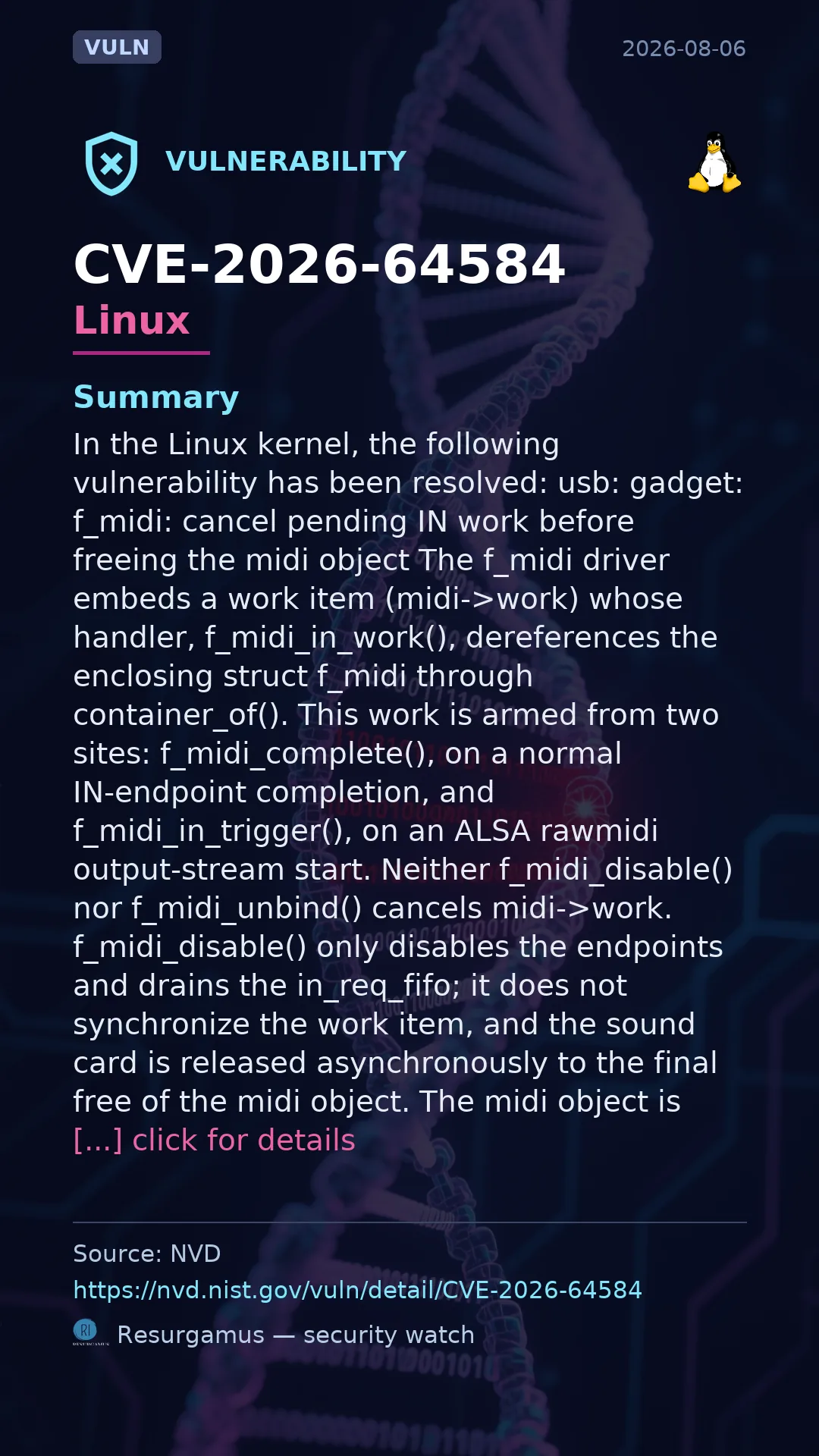 CVE-2026-64584 Linux Vulnerability