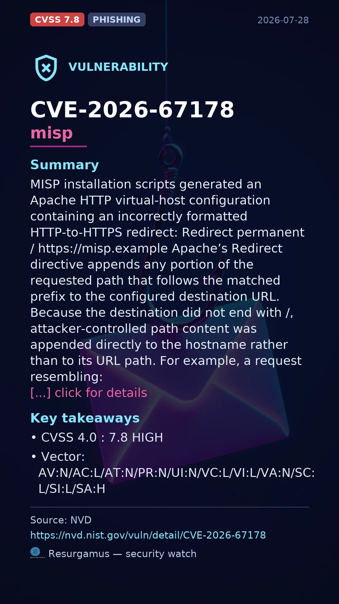 CVE-2026-67178 misp Vulnerability