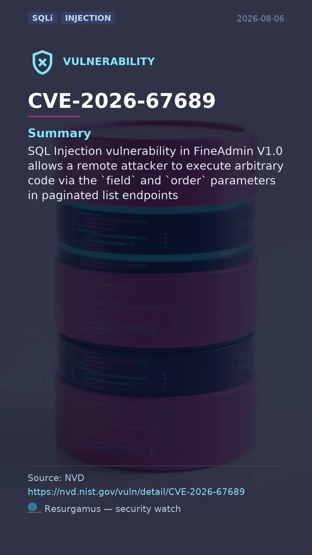 CVE-2026-67689  Vulnerability
