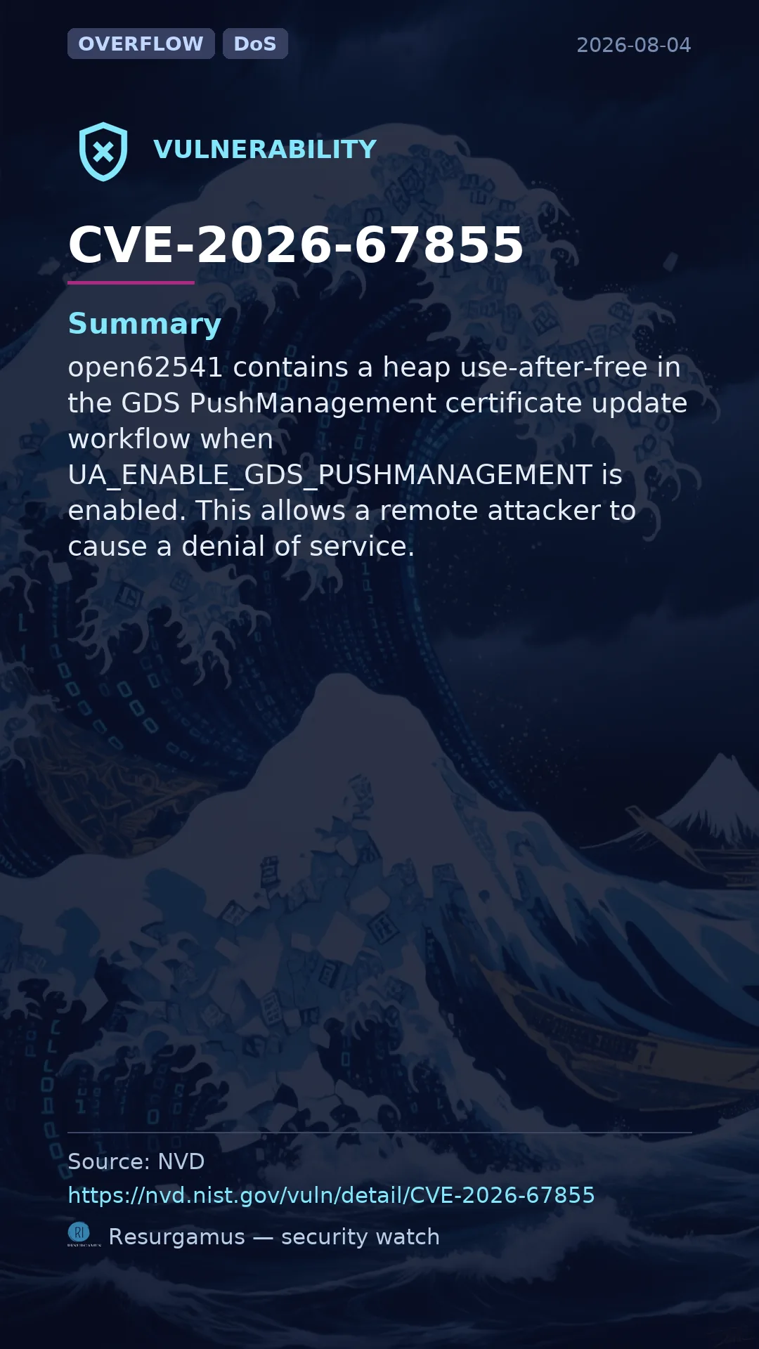 CVE-2026-67855  Vulnerability