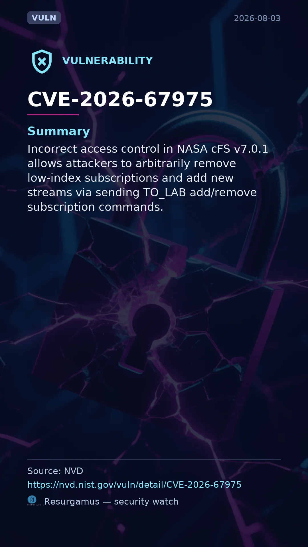 CVE-2026-67975  Vulnerability