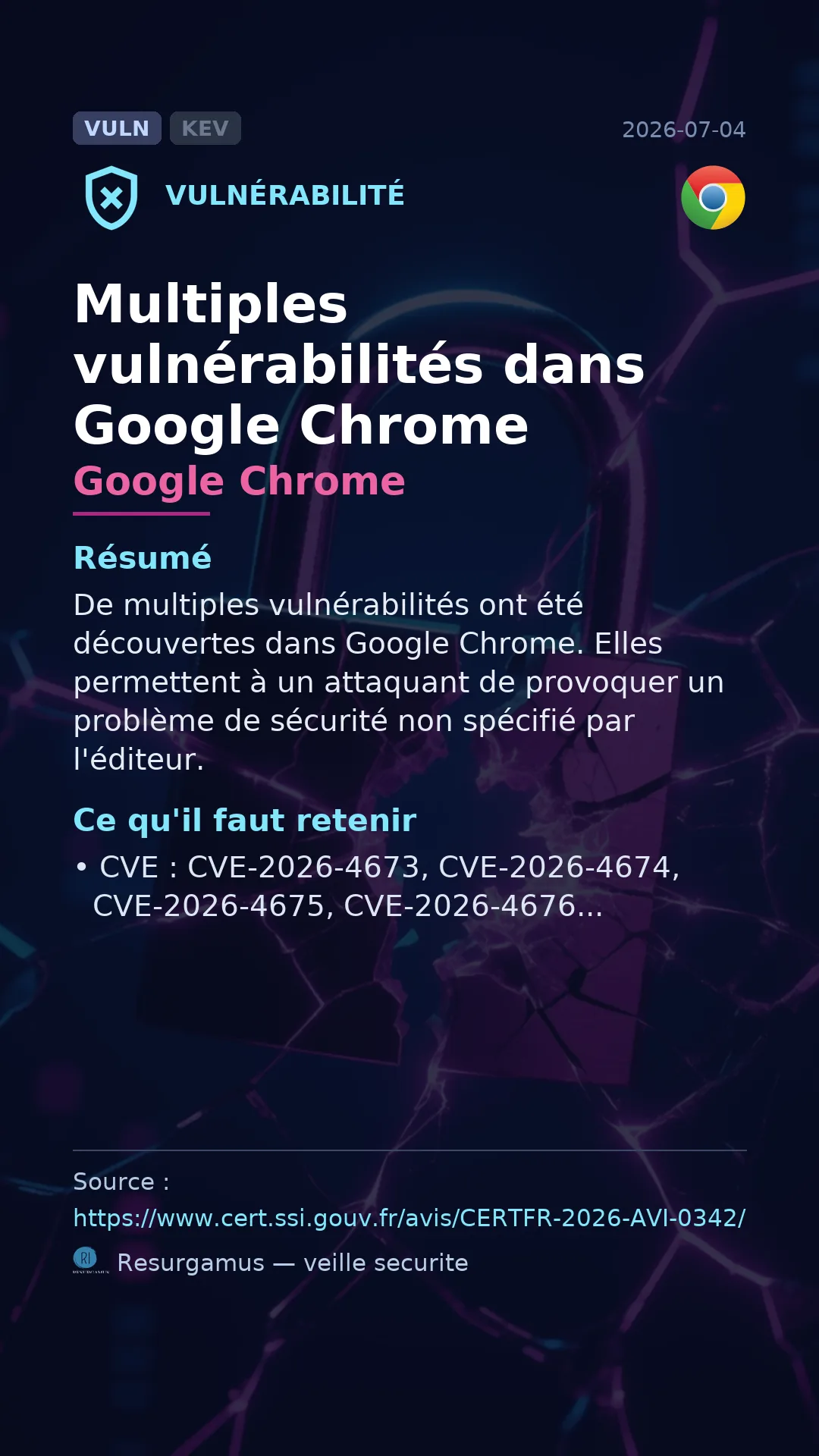 CVE-2026-4673 Google Chrome Vulnerability