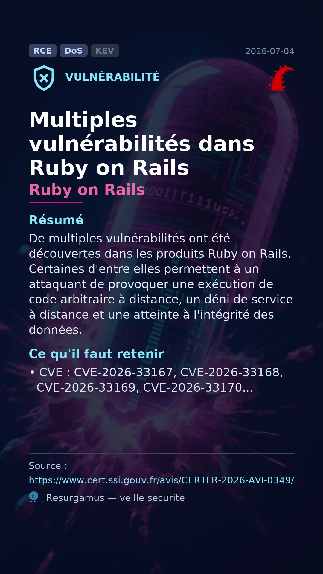 CVE-2026-33167 Ruby on Rails Vulnerability